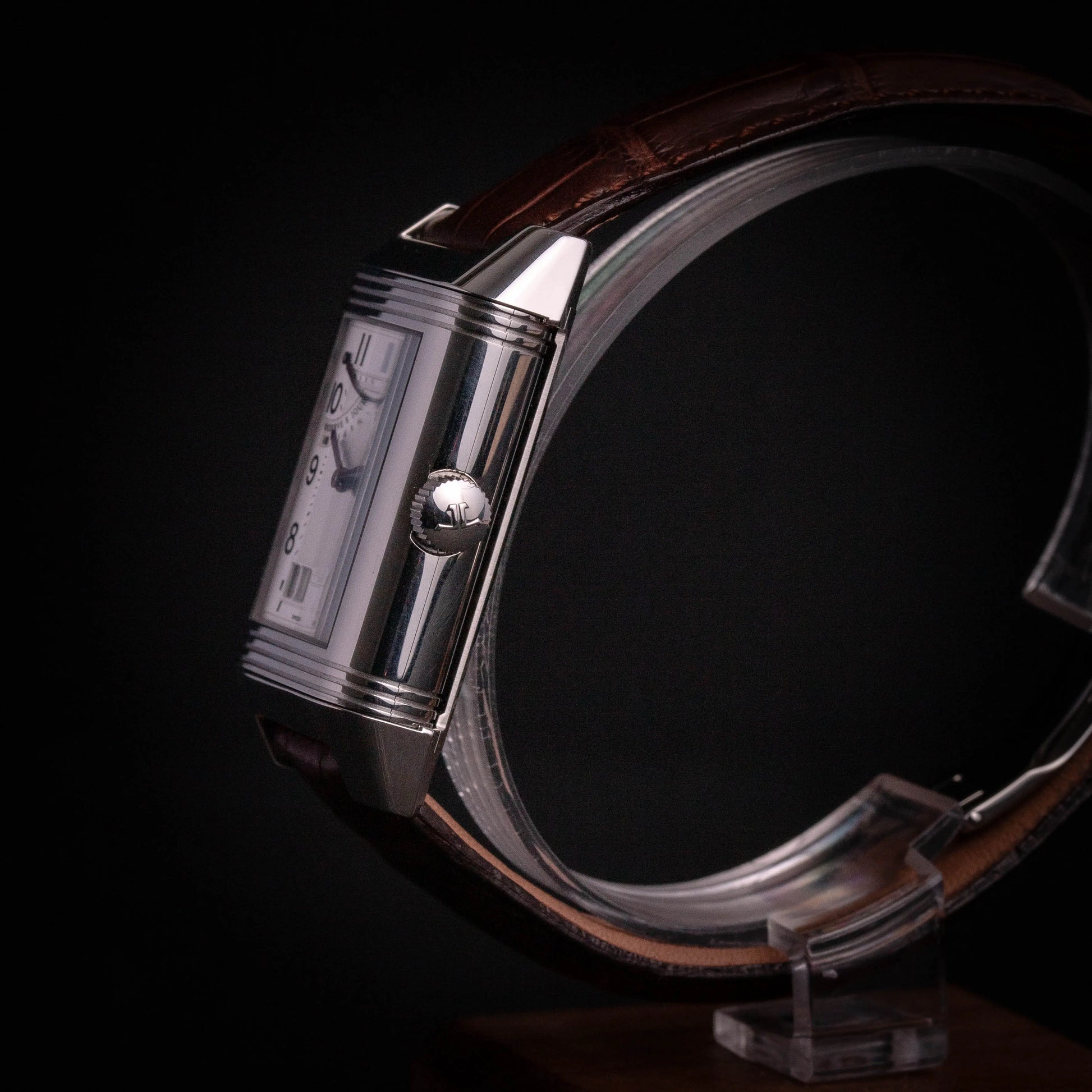 JAEGER LE COULTRE Reverso Grande Date Ref.3008420 - DropAndWatch