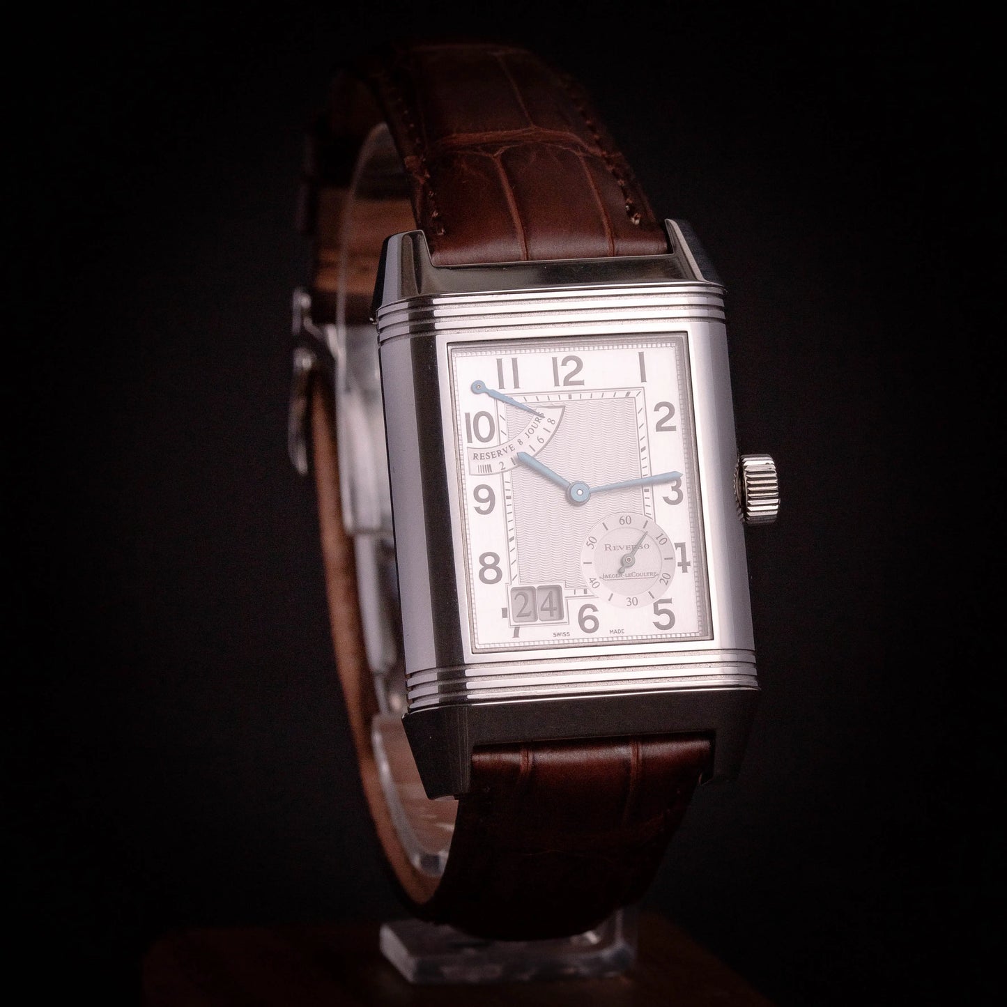 JAEGER LE COULTRE Reverso Grande Date Ref.3008420 - DropAndWatch