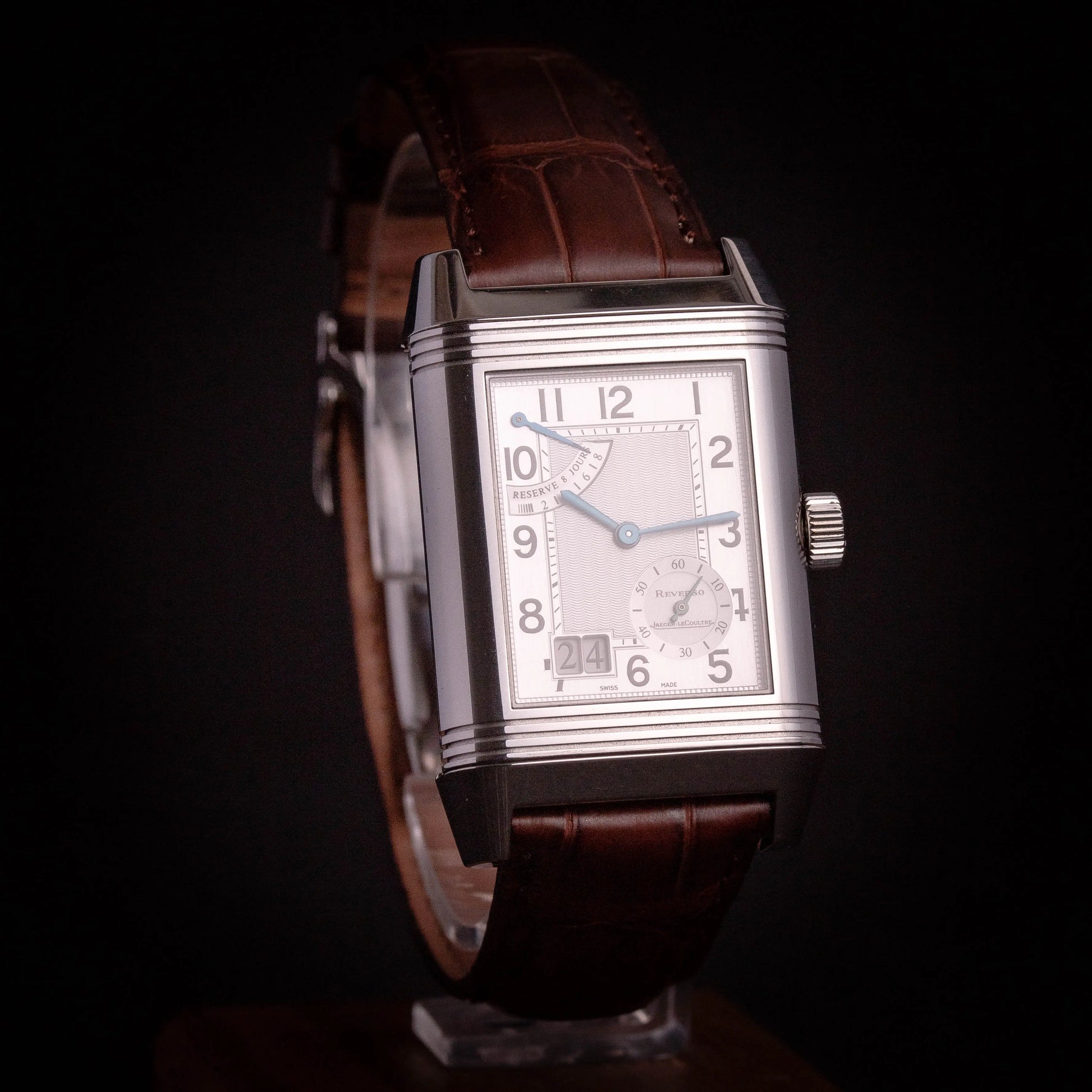 JAEGER LE COULTRE Reverso Grande Date Ref.3008420 - DropAndWatch