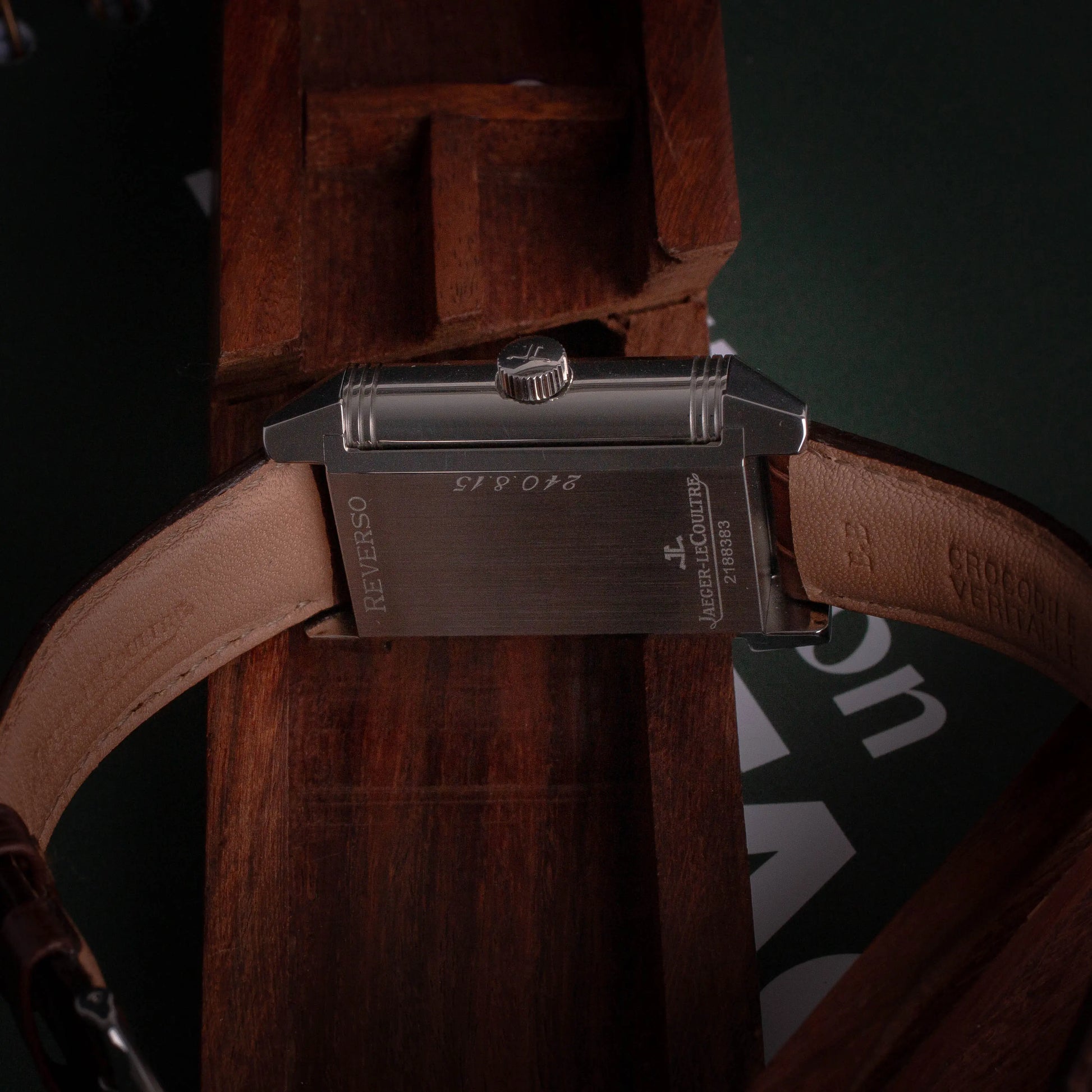 JAEGER LE COULTRE Reverso Grande Date Ref.3008420 - DropAndWatch