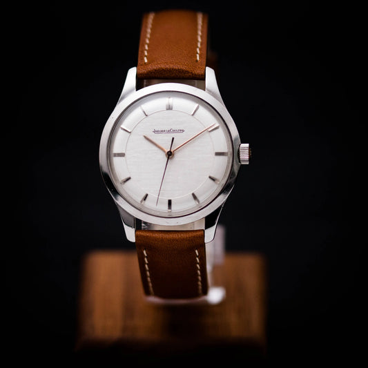 Jaeger Le Coultre Ultra Thin Linen Dial P800C JAEGER LECOULTRE