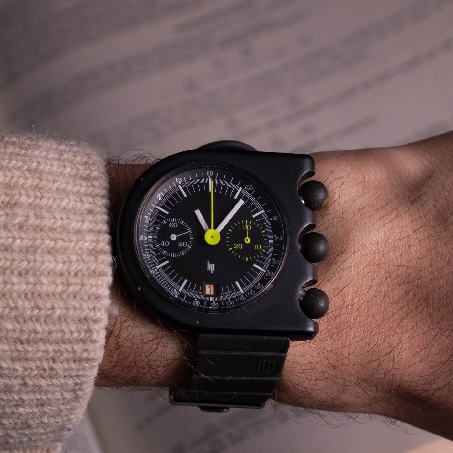 LIP Mach 2000 Roger Tallon Valjoux 7734 LIP