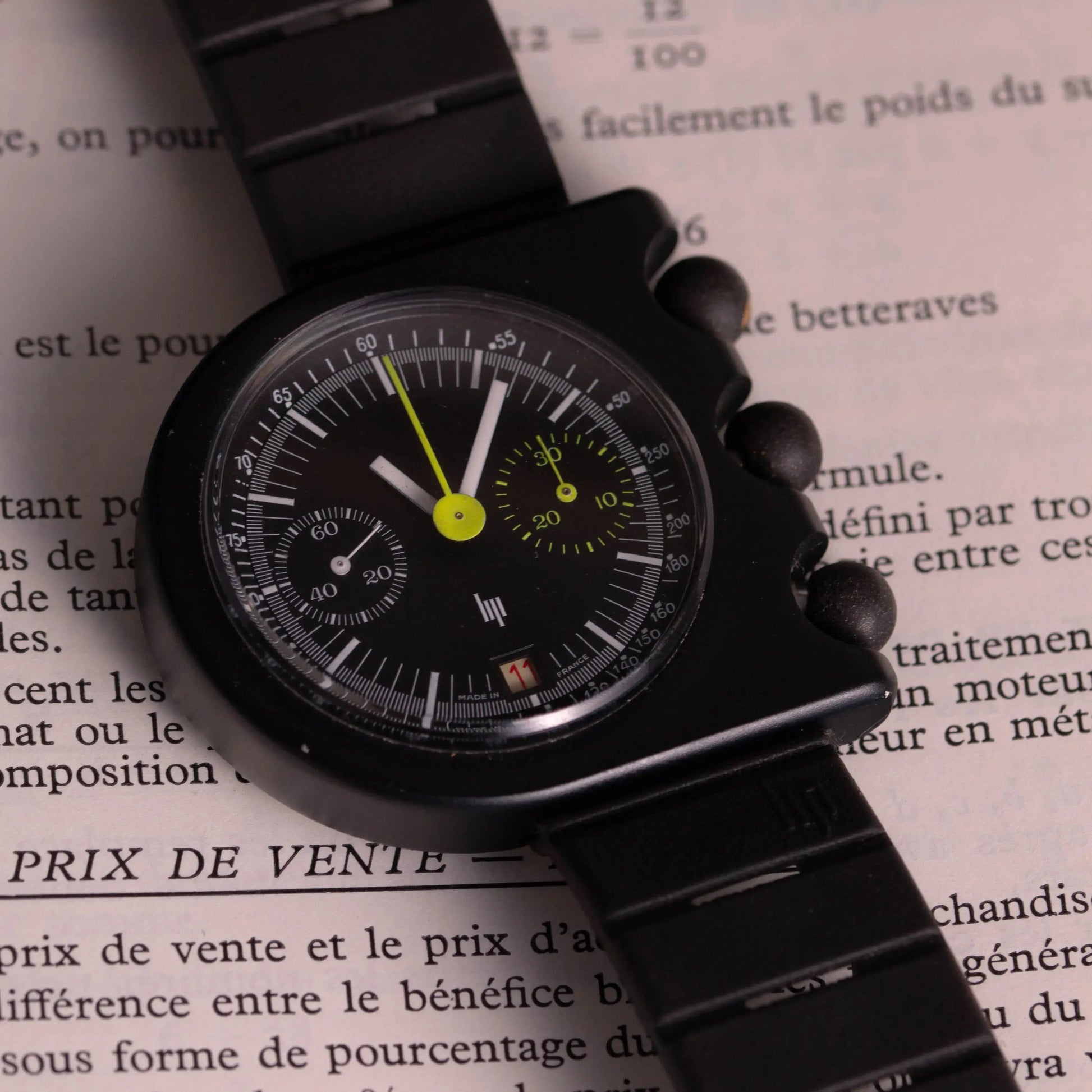 LIP Mach 2000 Roger Tallon Valjoux 7734 LIP