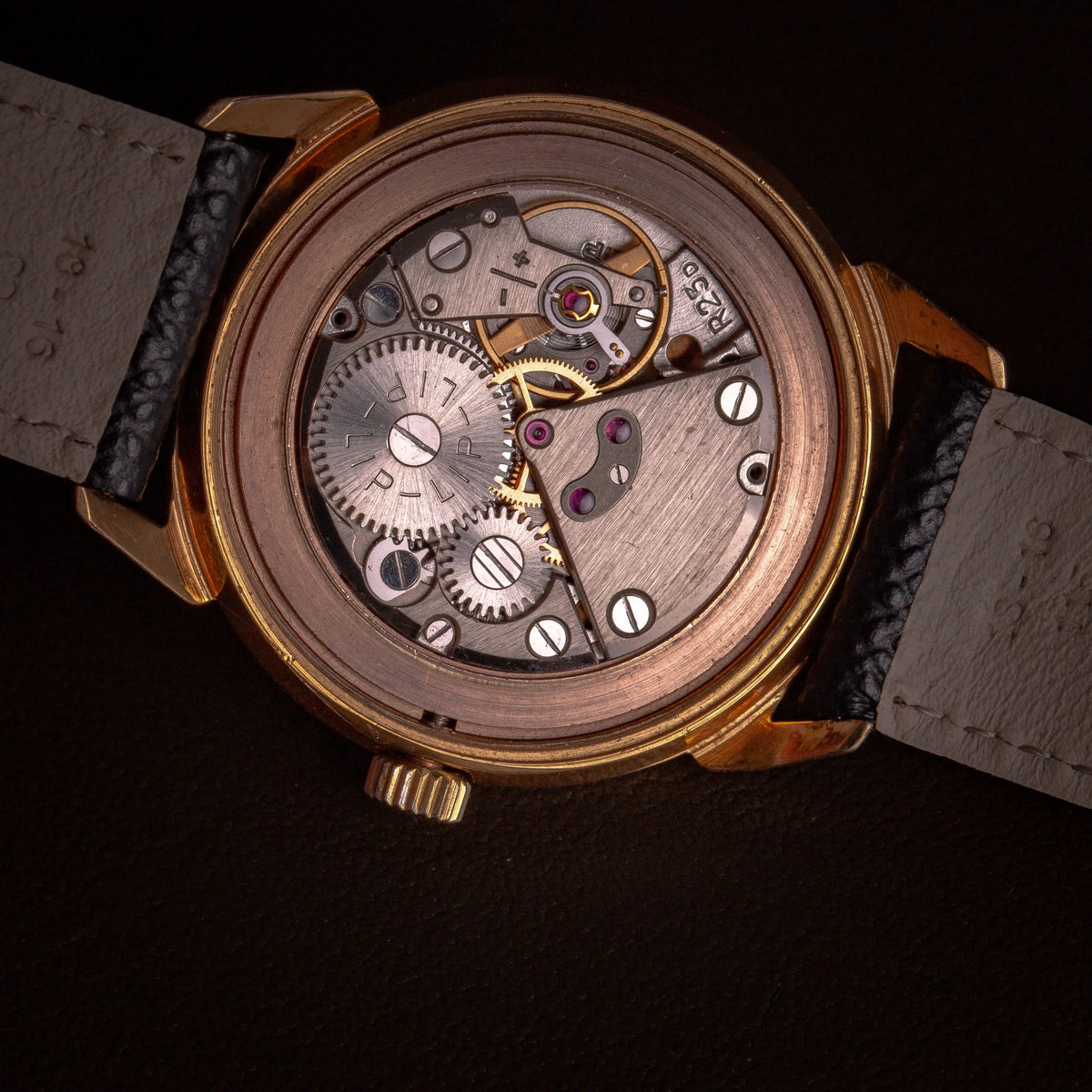 LIP R23 Montre Vintage Mécanique Plaqué Or - 1960