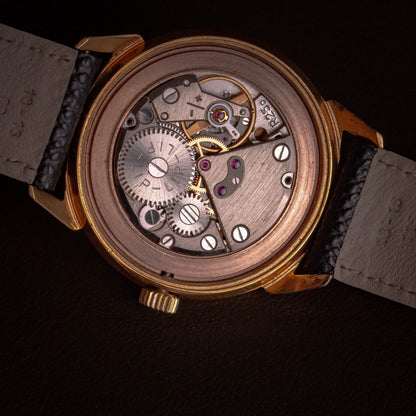 LIP R23 Montre Vintage Mécanique Plaqué Or - 1960