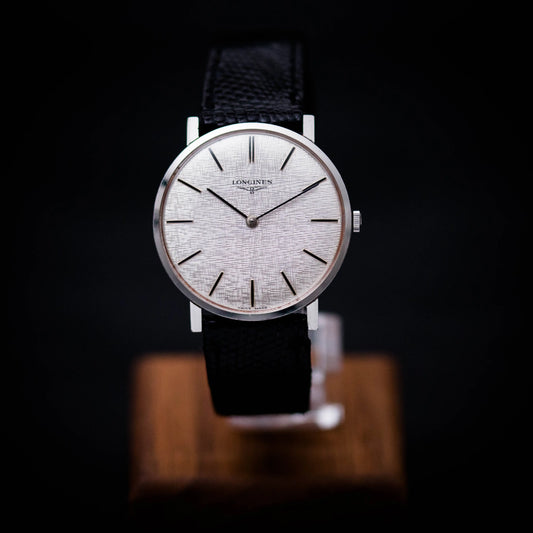 LONGINES Classic Linen Dial Ref.7849-1 + Boîte LONGINES