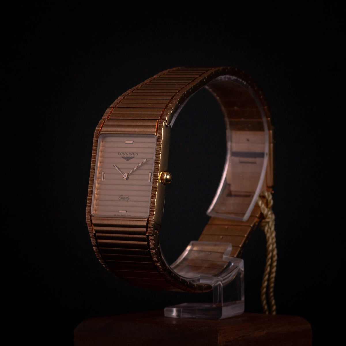 LONGINES Seafarer M Gold Bark Finish Finition - NOS