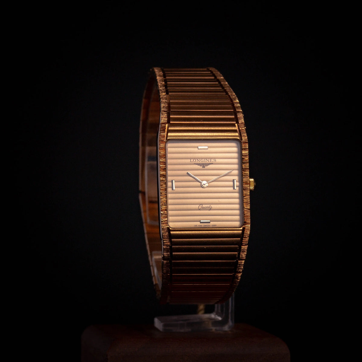 LONGINES Seafarer M Gold Bark Finish Finition - NOS