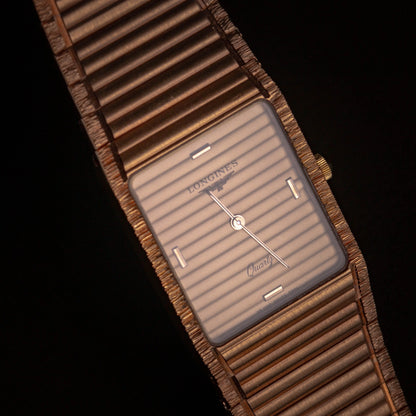LONGINES Seafarer M Gold Bark Finish Finition - NOS