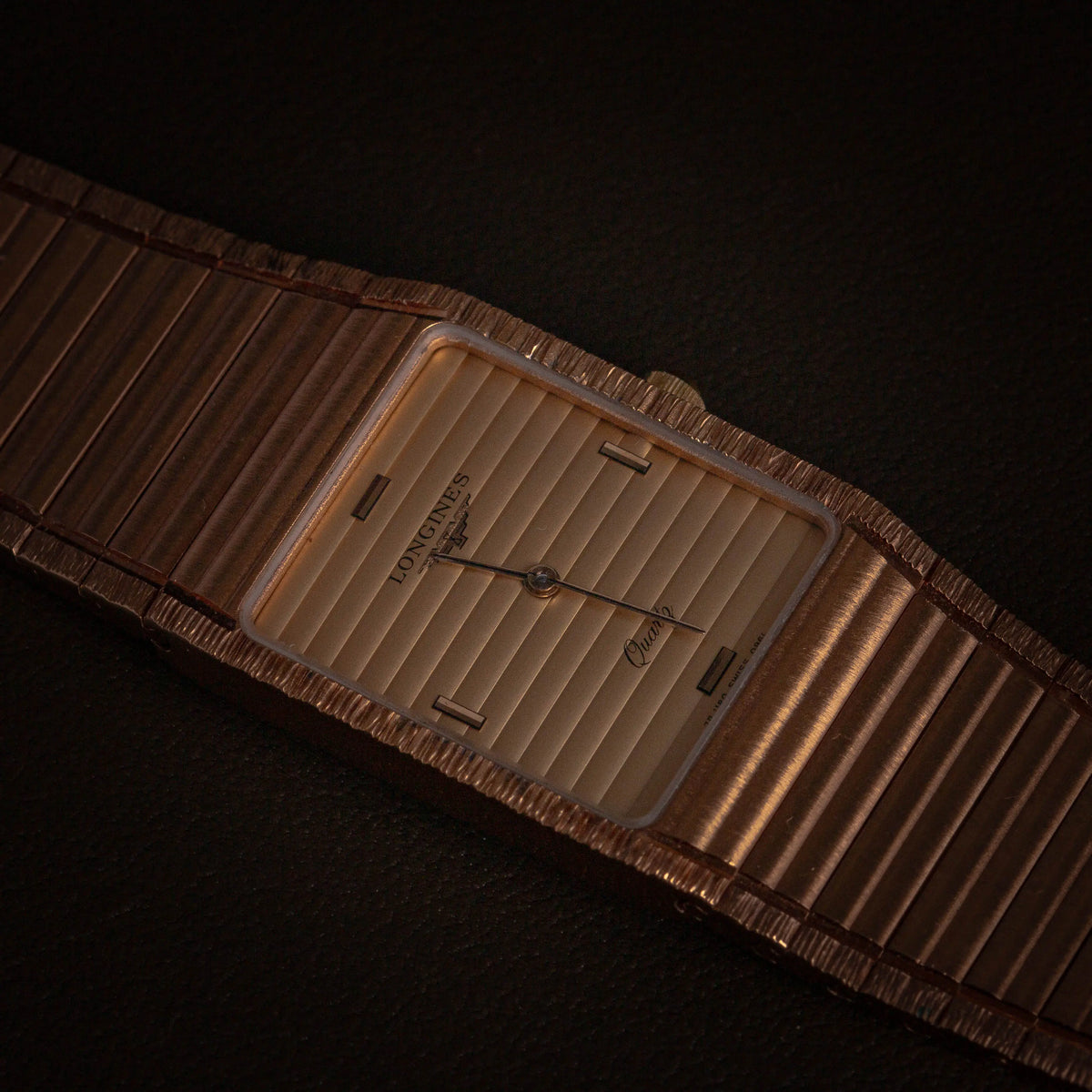 LONGINES Seafarer M Gold Bark Finish Finition - NOS