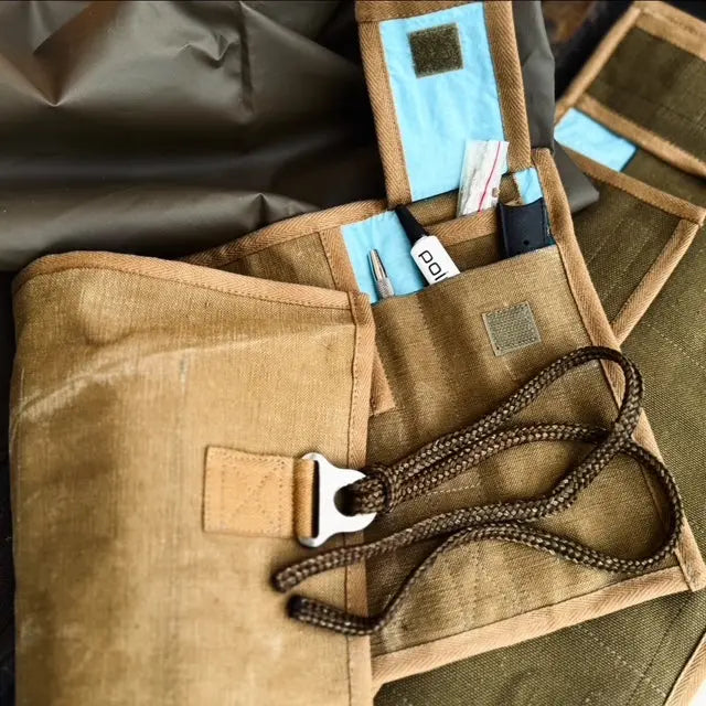 Marmotte Vintage Militaire Bleue | 5 Montres SEB LA MARMOTTE