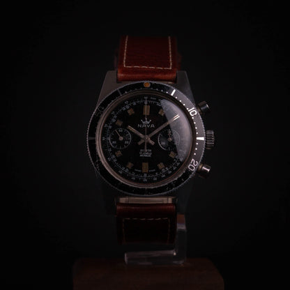 NAVA Skin Diver Chronographe 20 ATM - Landeron 248