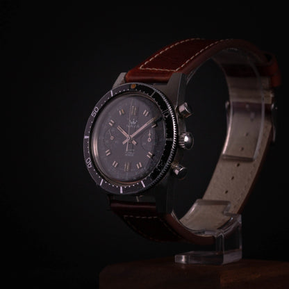 NAVA Skin Diver Chronographe 20 ATM - Landeron 248
