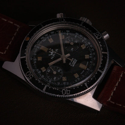 NAVA Skin Diver Chronographe 20 ATM - Landeron 248
