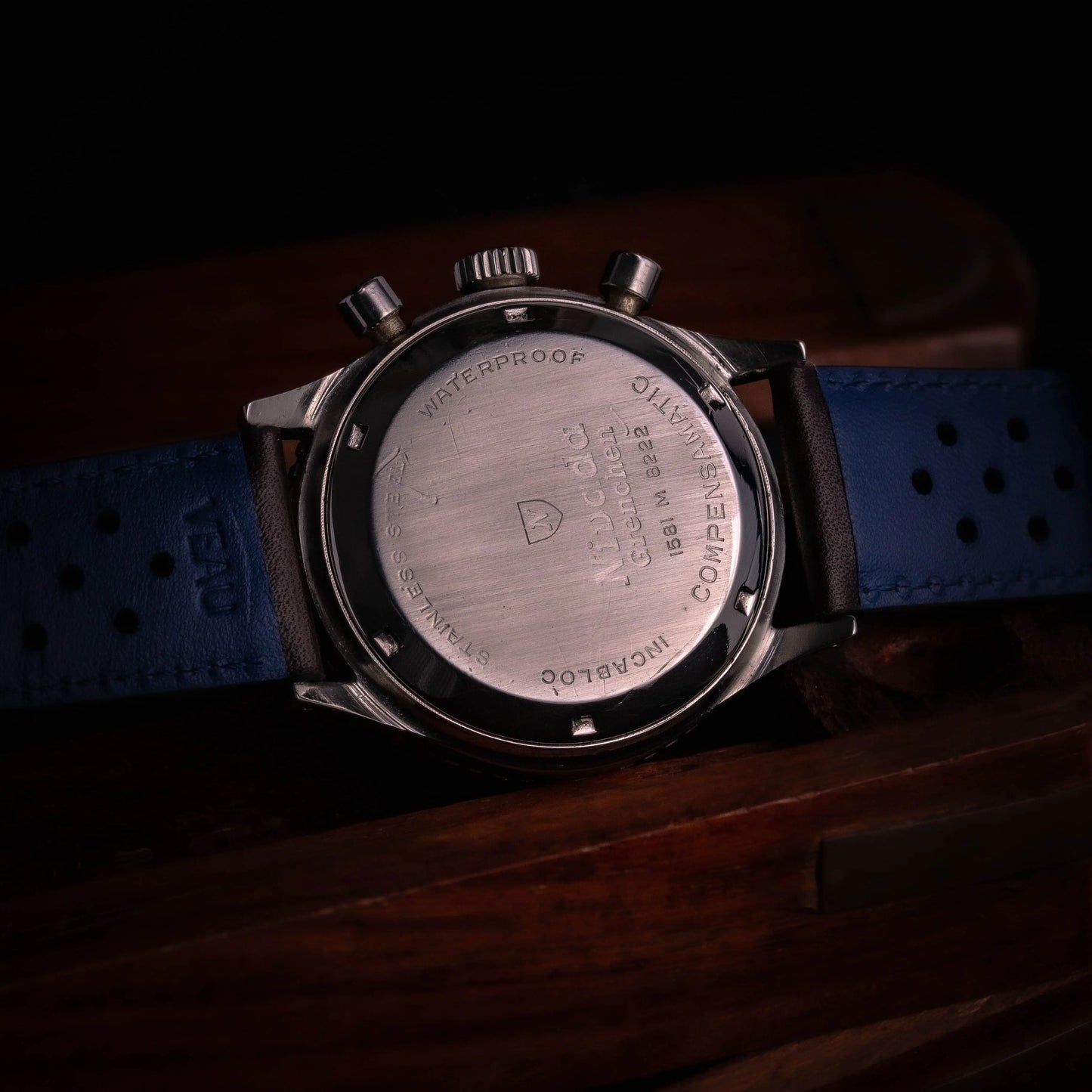NIVADA GRENCHEN Chronomaster Aviator Sea Diver - 1581 M 8222