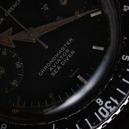 NIVADA GRENCHEN Chronomaster Aviator Sea Diver - 1581 M 8222