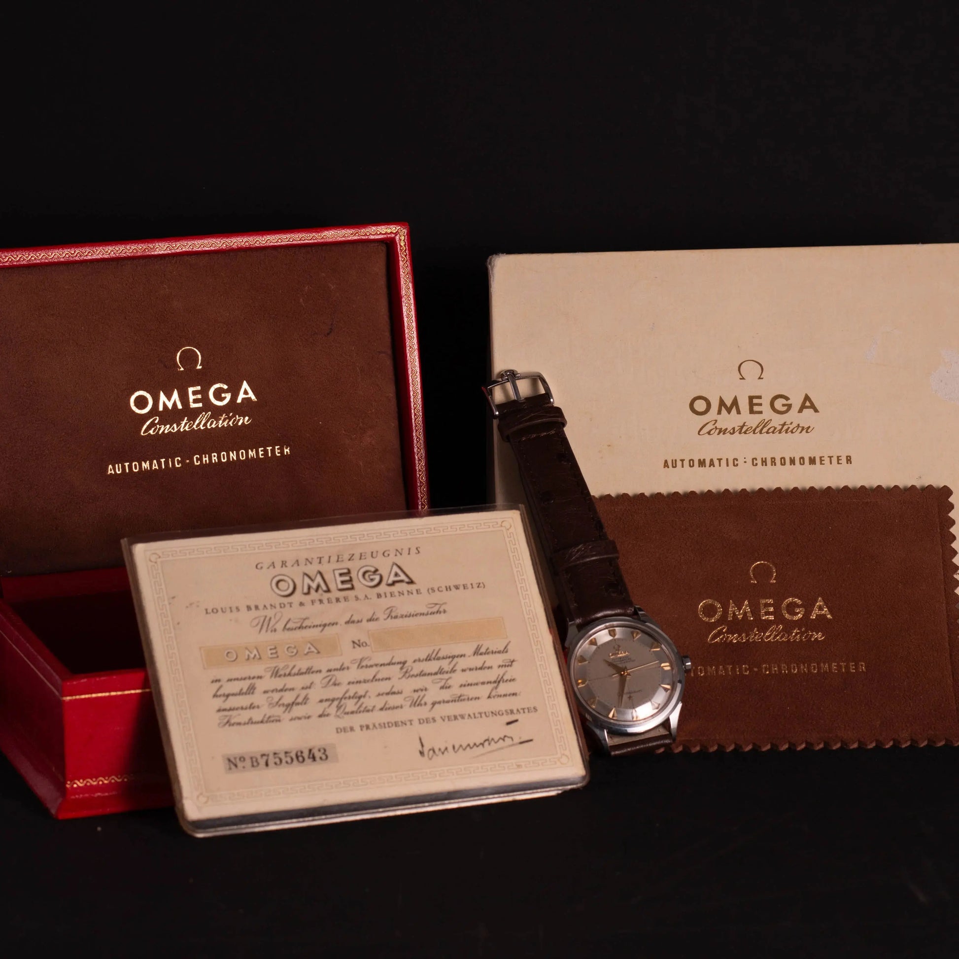 OMEGA Constellation 2852-6SC -1957 - Full Set OMEGA