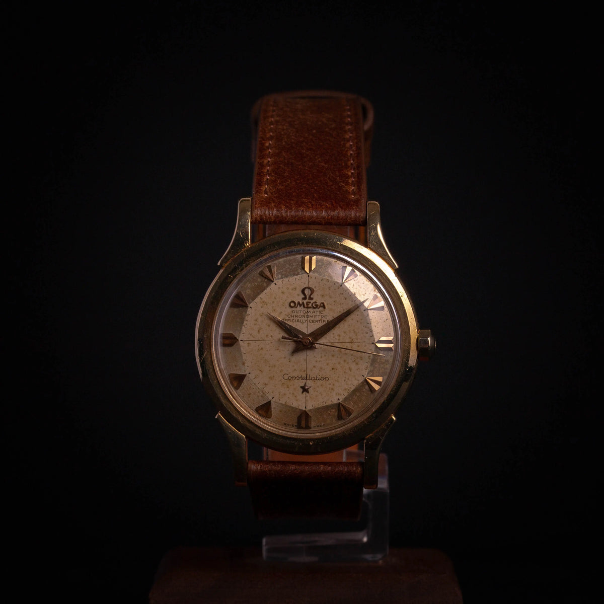 OMEGA Constellation Pie Pan Or 18k - Ref.2852|2853 SC