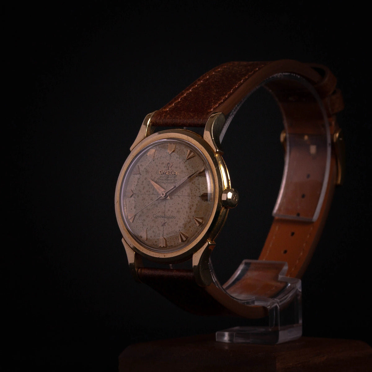 OMEGA Constellation Pie Pan Or 18k - Ref.2852|2853 SC