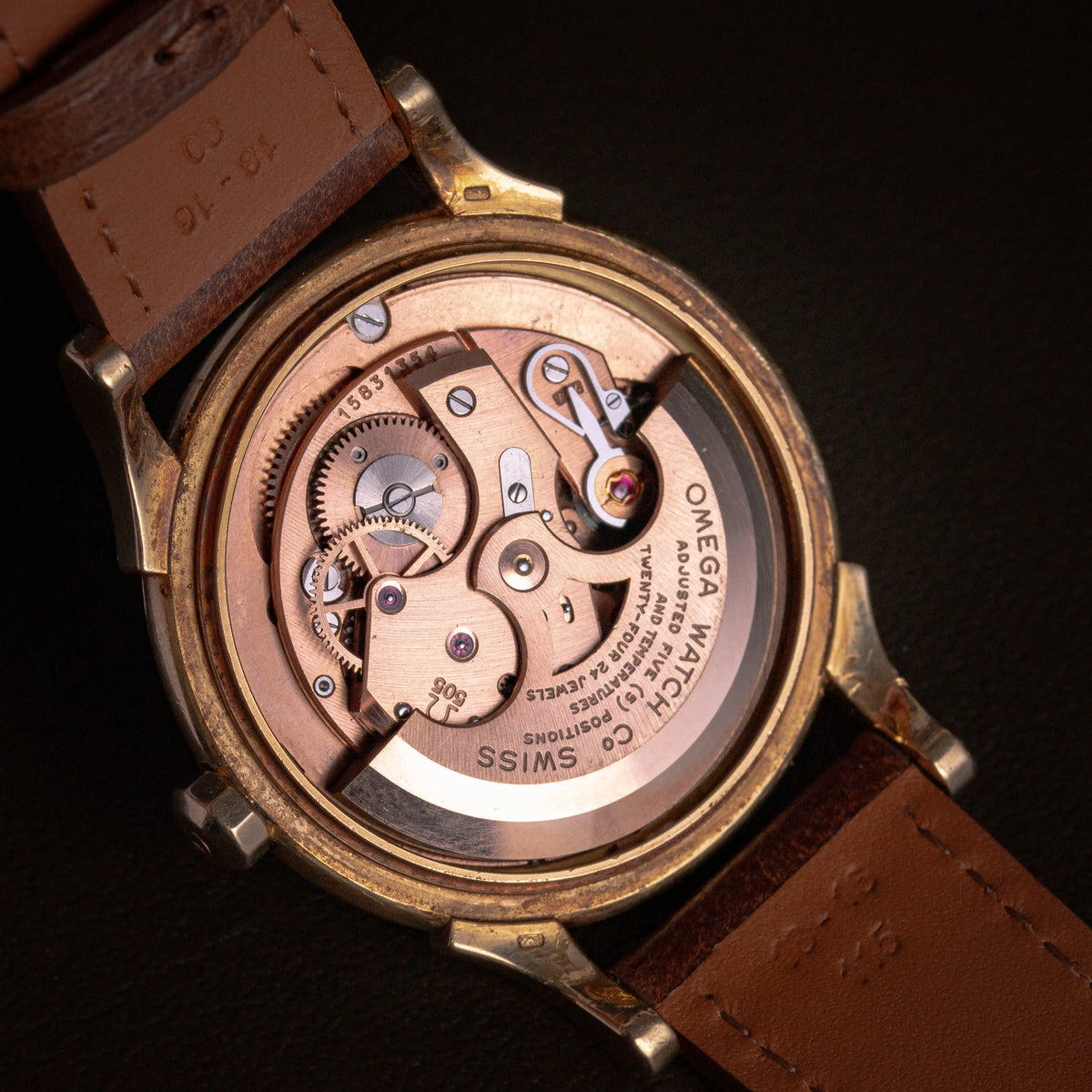 OMEGA Constellation Pie Pan Or 18k - Ref.2852|2853 SC