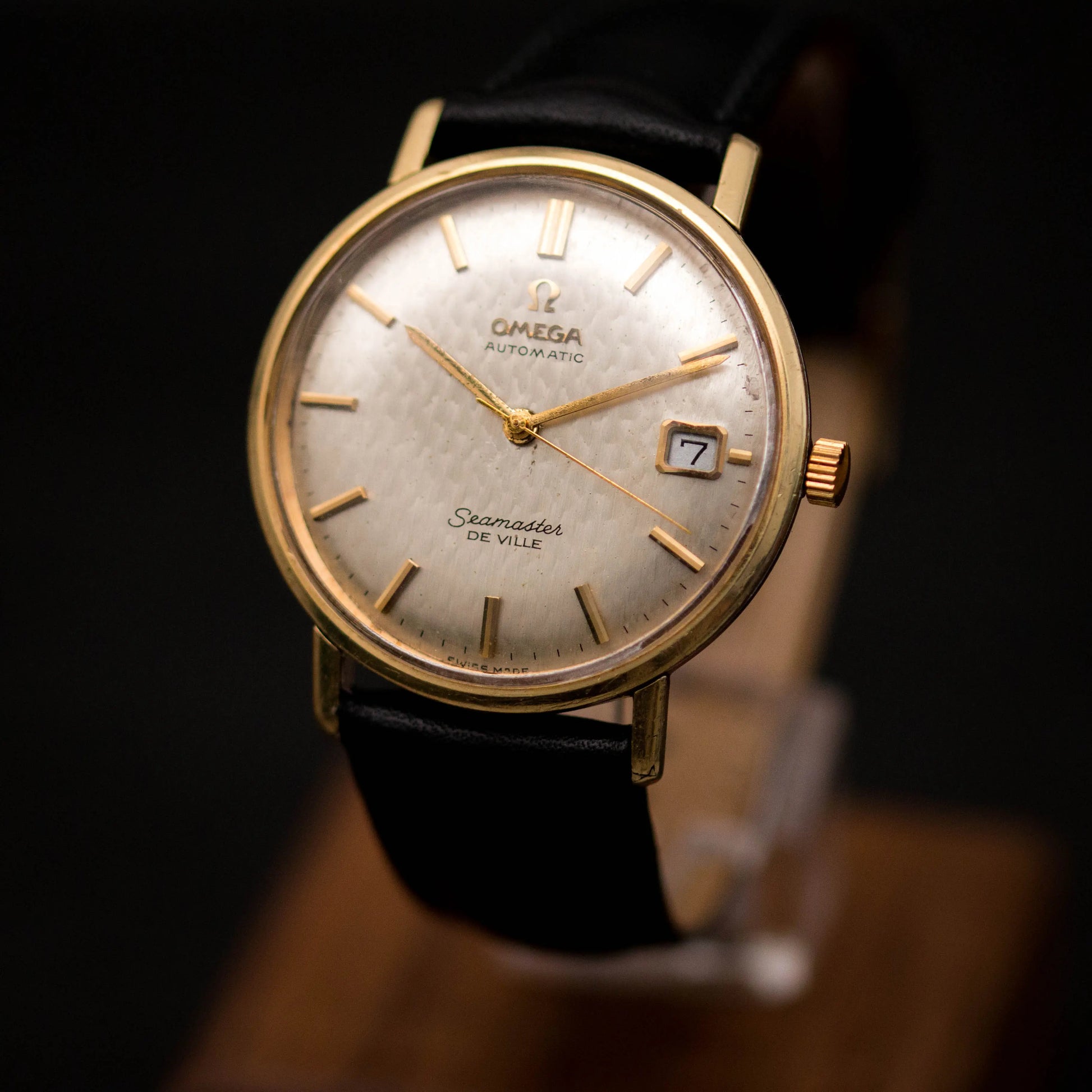 OMEGA Seamaster De Ville Automatic Linen Dial 166.020 OMEGA