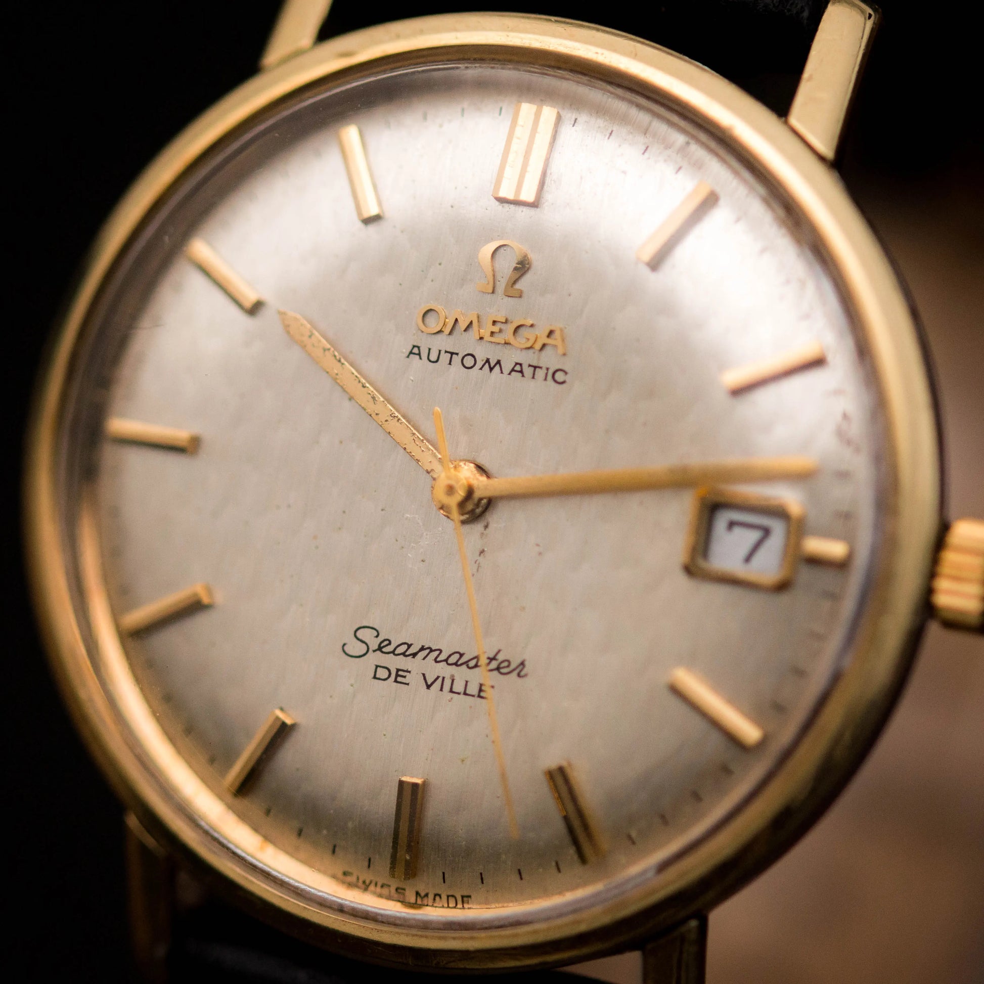 OMEGA Seamaster De Ville Automatic Linen Dial 166.020 OMEGA