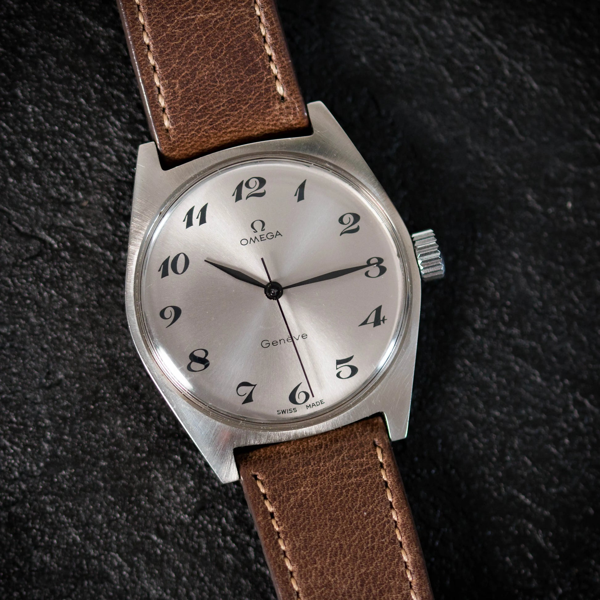 Vintage Omega Calibre 601 Omega Omega Genève Mechanical Breguet