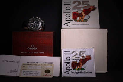 Omega Speedmaster Apollo XI 25th Anniversary - Full Set - DropAndWatch