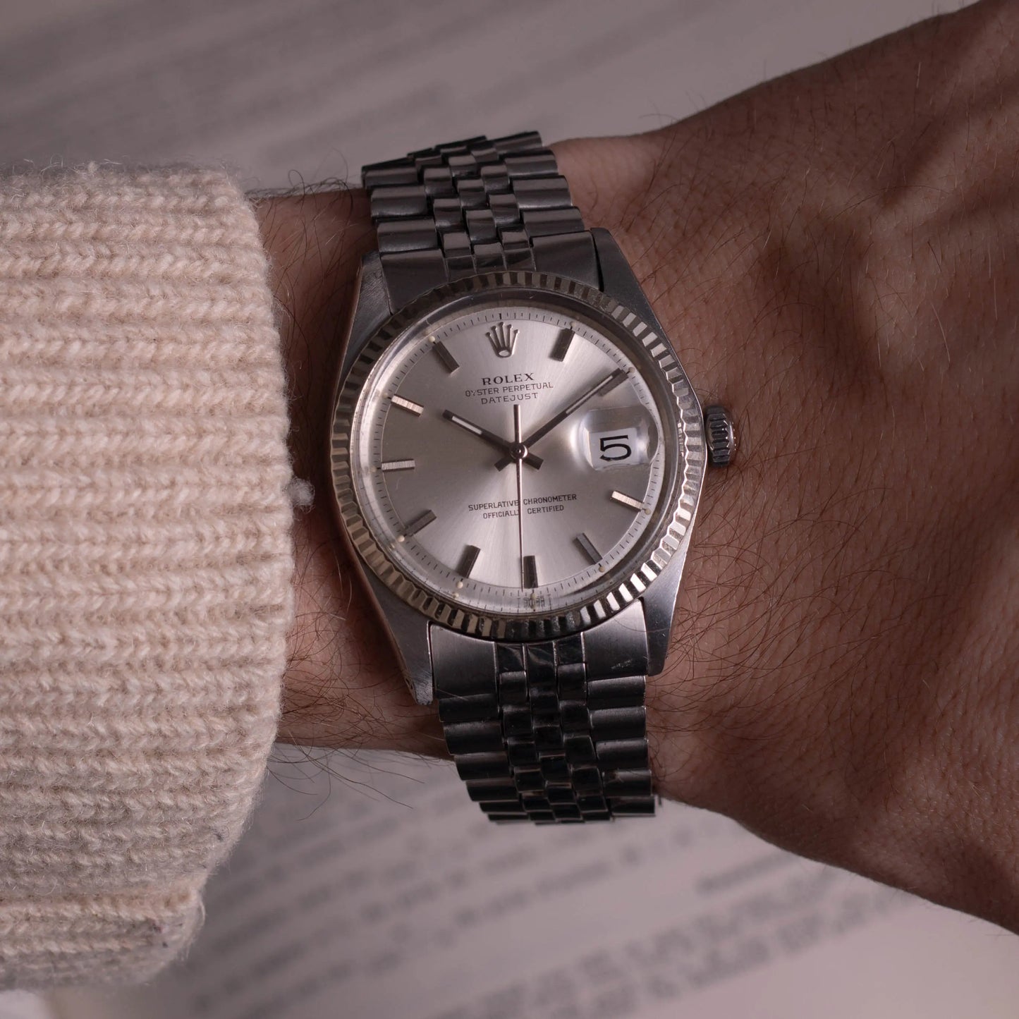 ROLEX Oyster Perpetual Datejust 1601 - 1971 ROLEX