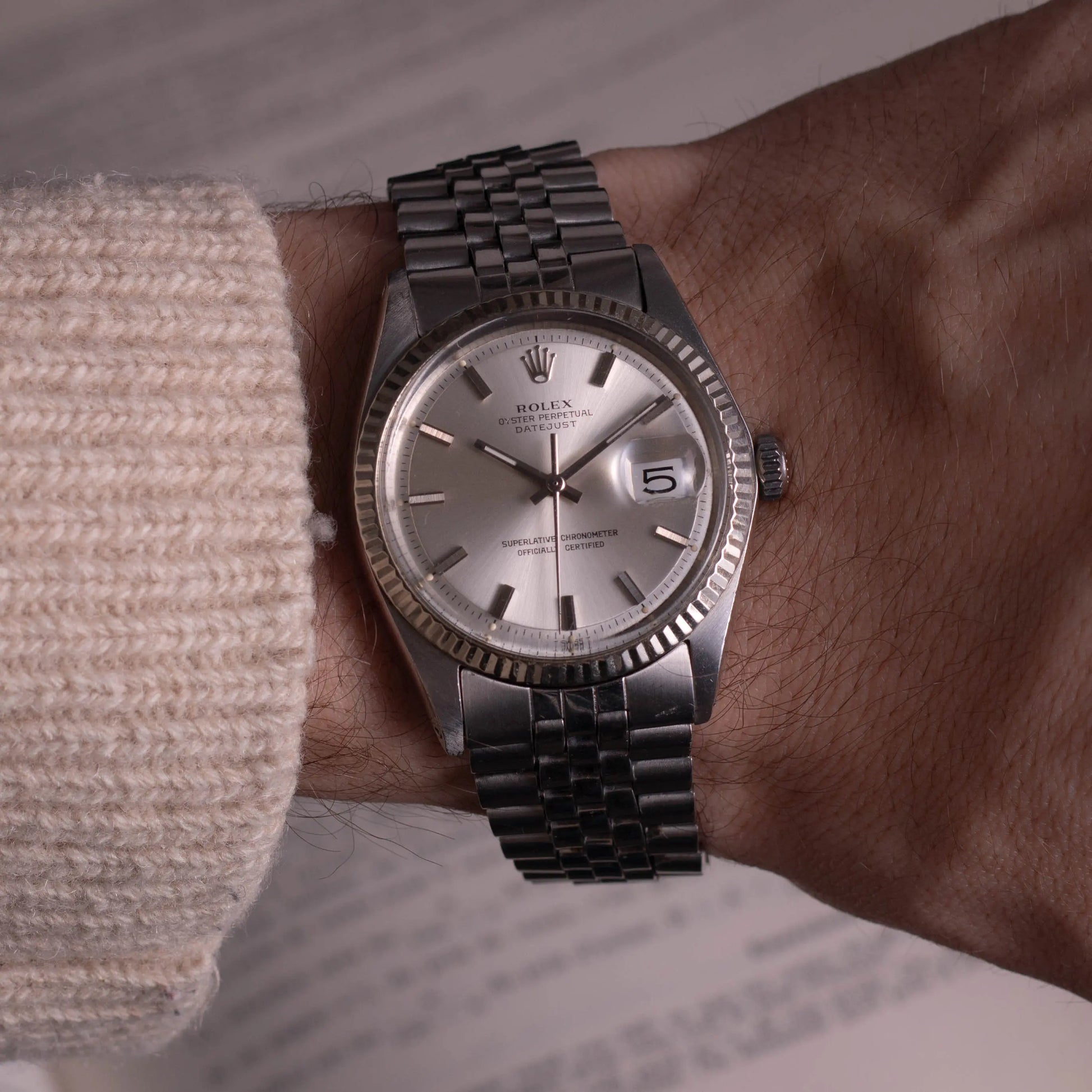 ROLEX Oyster Perpetual Datejust 1601 - 1971 ROLEX