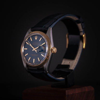 ROLEX Oyster Perpetual Datejust 1601 BlueDial- 1965 ROLEX