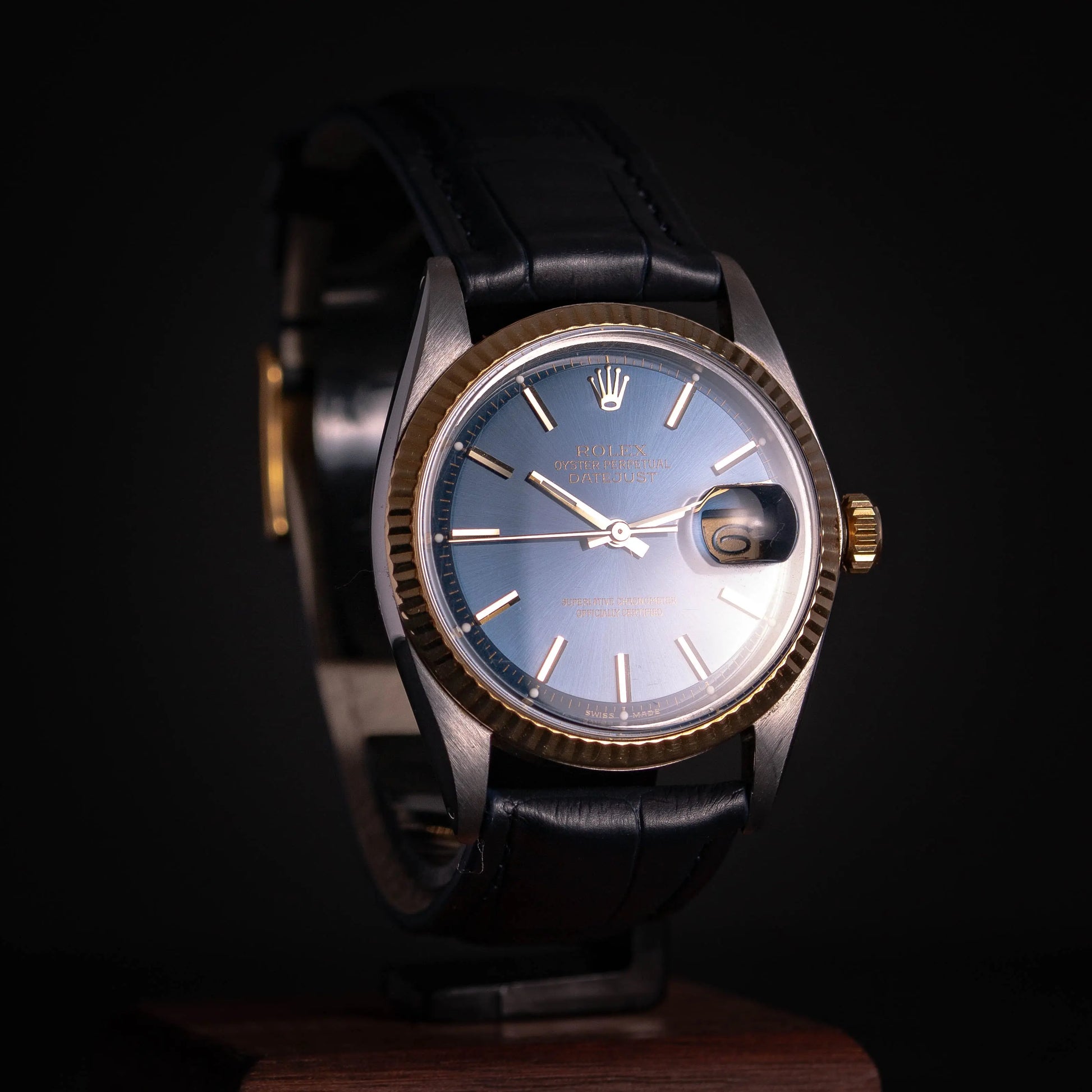 ROLEX Oyster Perpetual Datejust 1601 BlueDial- 1965 ROLEX