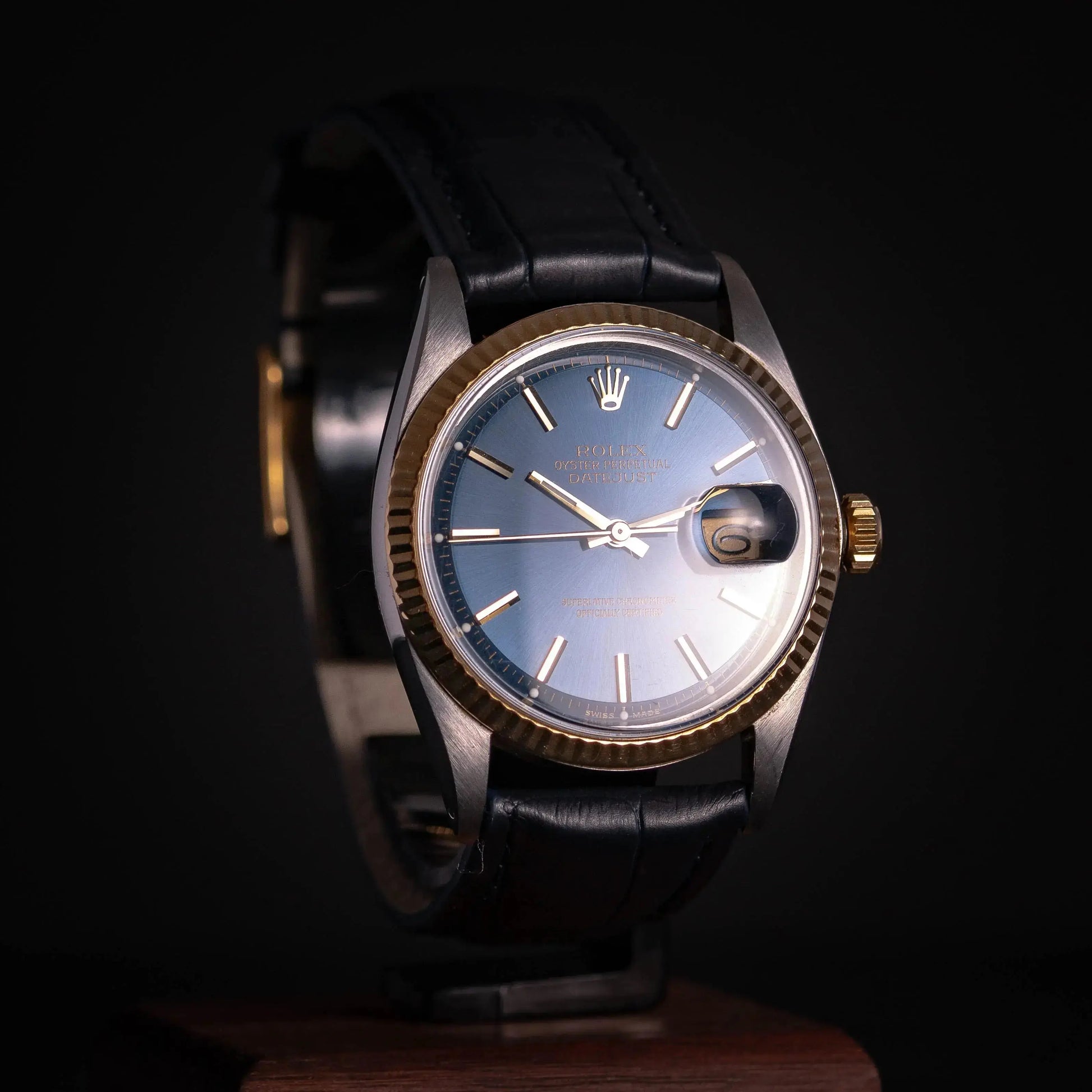 ROLEX Oyster Perpetual Datejust 1601 BlueDial- 1965 ROLEX
