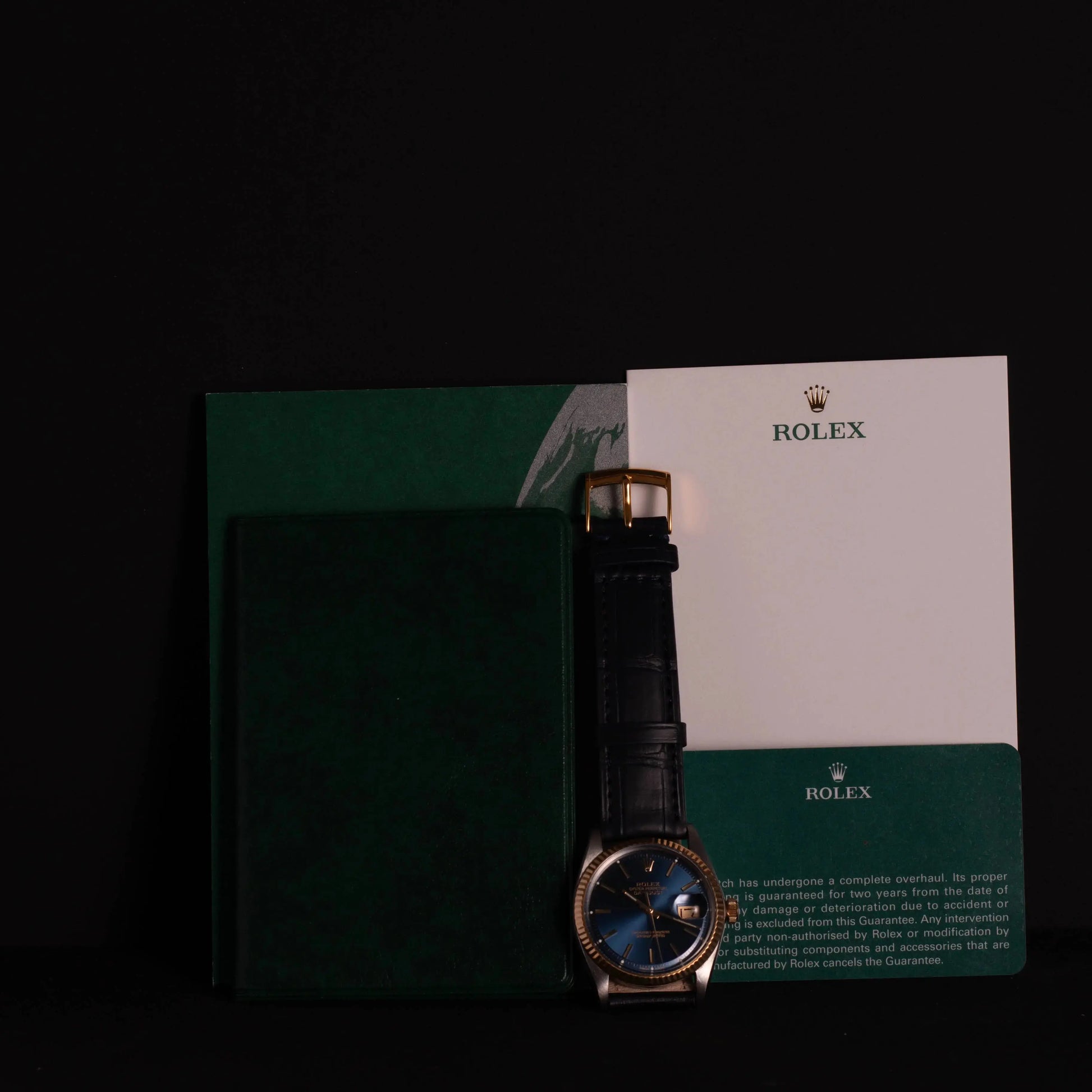 ROLEX Oyster Perpetual Datejust 1601 BlueDial- 1965 ROLEX