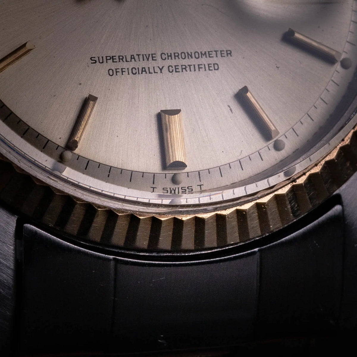 Rolex Datejust 1601 Or et Acier - Bracelet à rivets