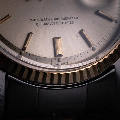 Rolex Datejust 1601 Or et Acier - Bracelet à rivets