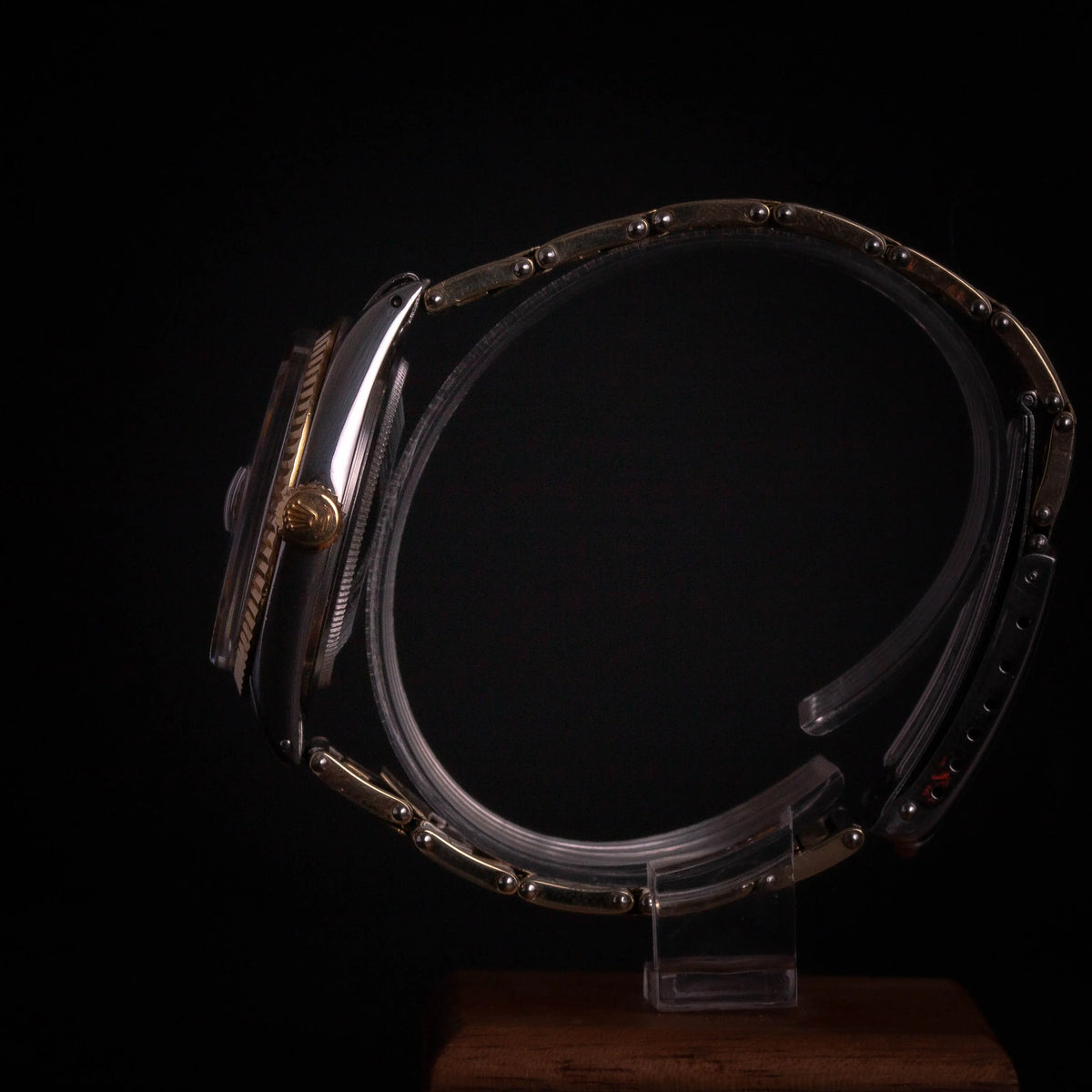 Rolex Datejust 1601 Or et Acier - Bracelet à rivets
