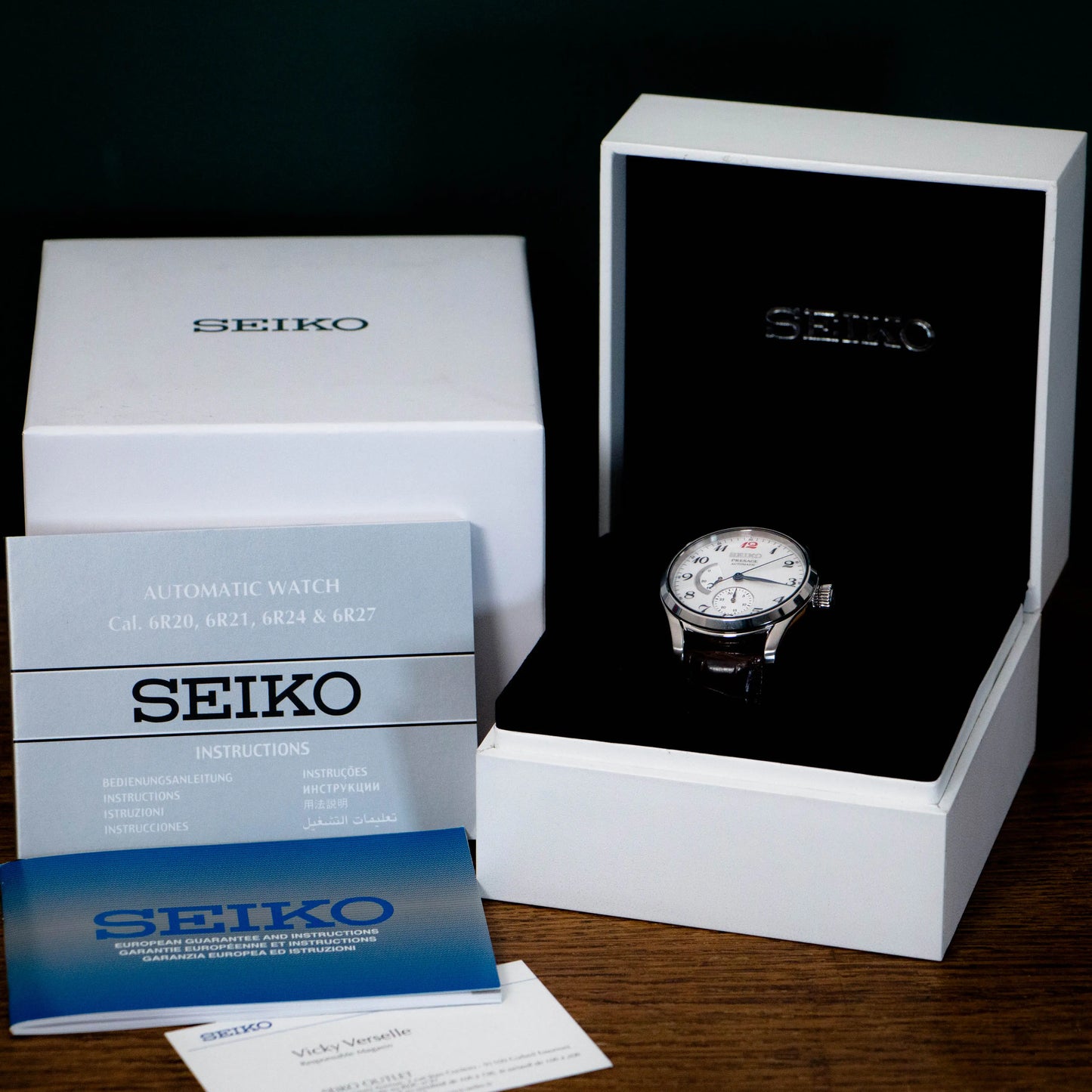 SEIKO Presage Automatic SPB059J - FULL SET SEIKO