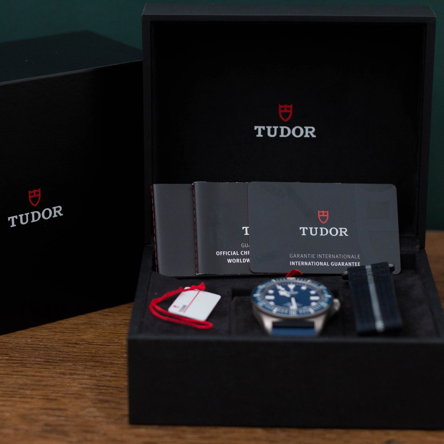 TUDOR Pelagos FXD 2022 Marine Nationale 25707B/22-Full Set TUDOR