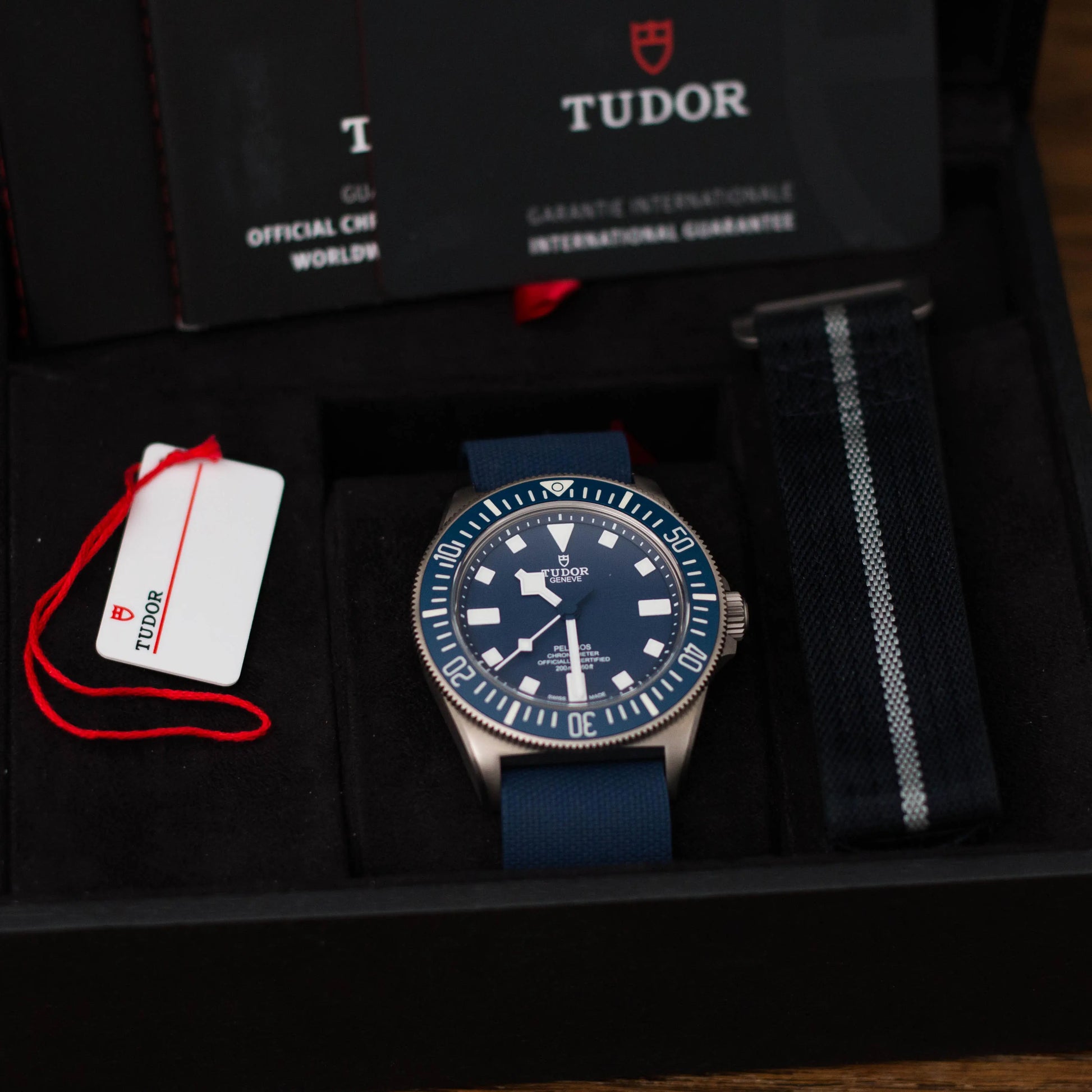 TUDOR Pelagos FXD 2022 Marine Nationale 25707B/22-Full Set TUDOR