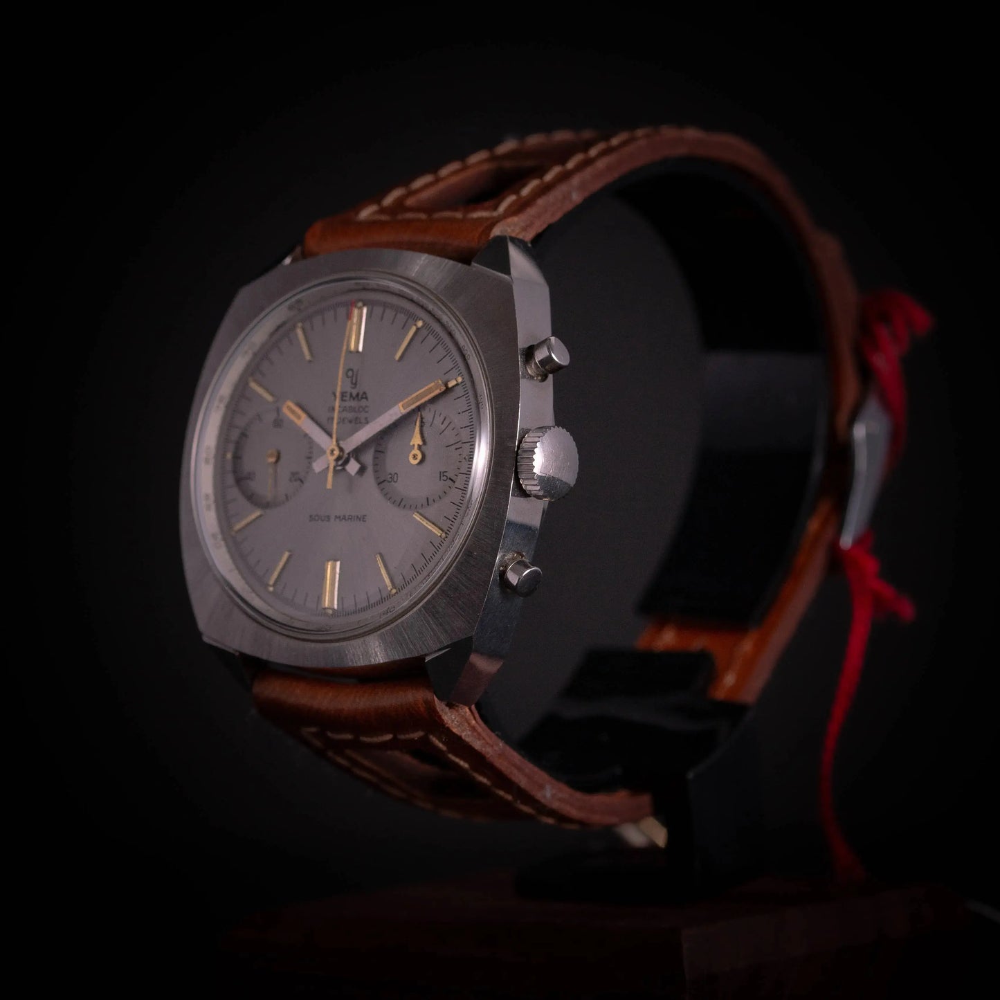 YEMA Chronographe Sous-Marine 9113 - Valjoux 7730 - NOS YEMA