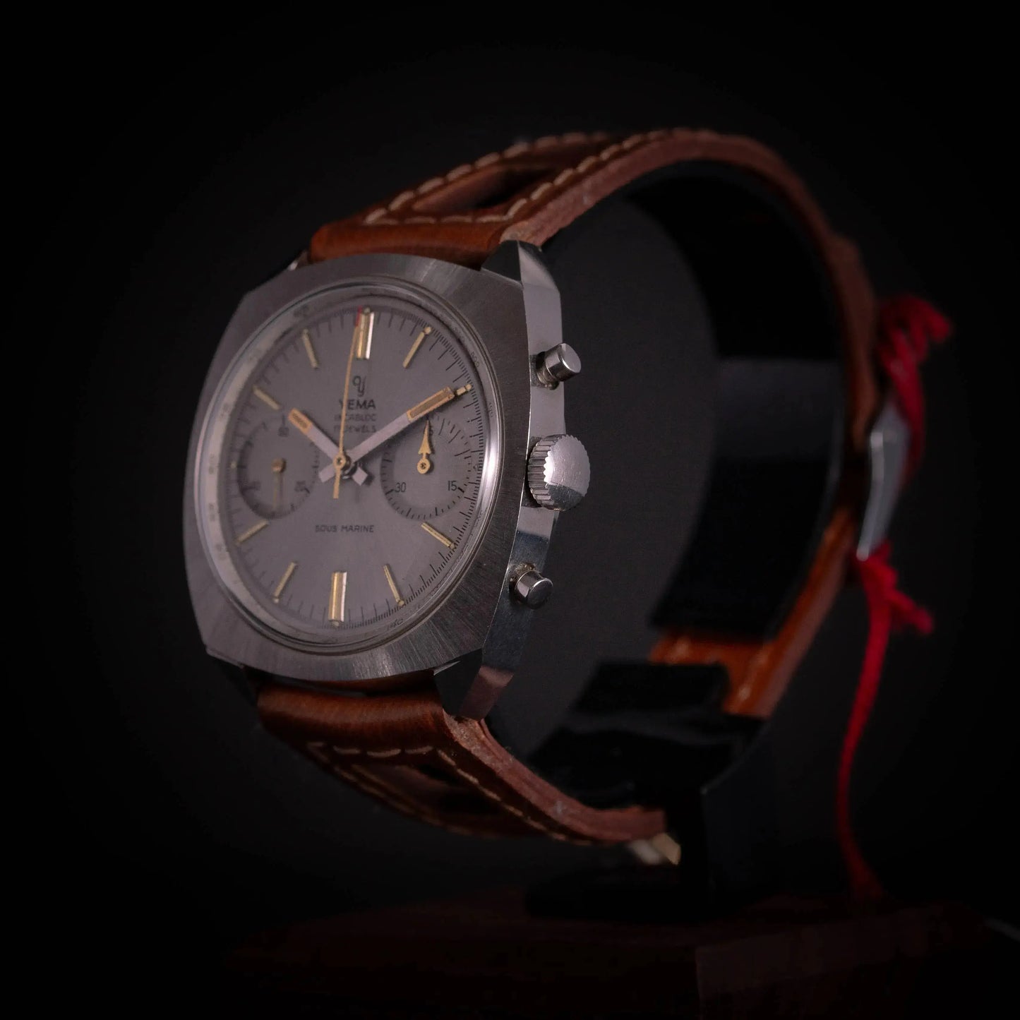 YEMA Chronographe Sous-Marine 9113 - Valjoux 7730 - NOS YEMA