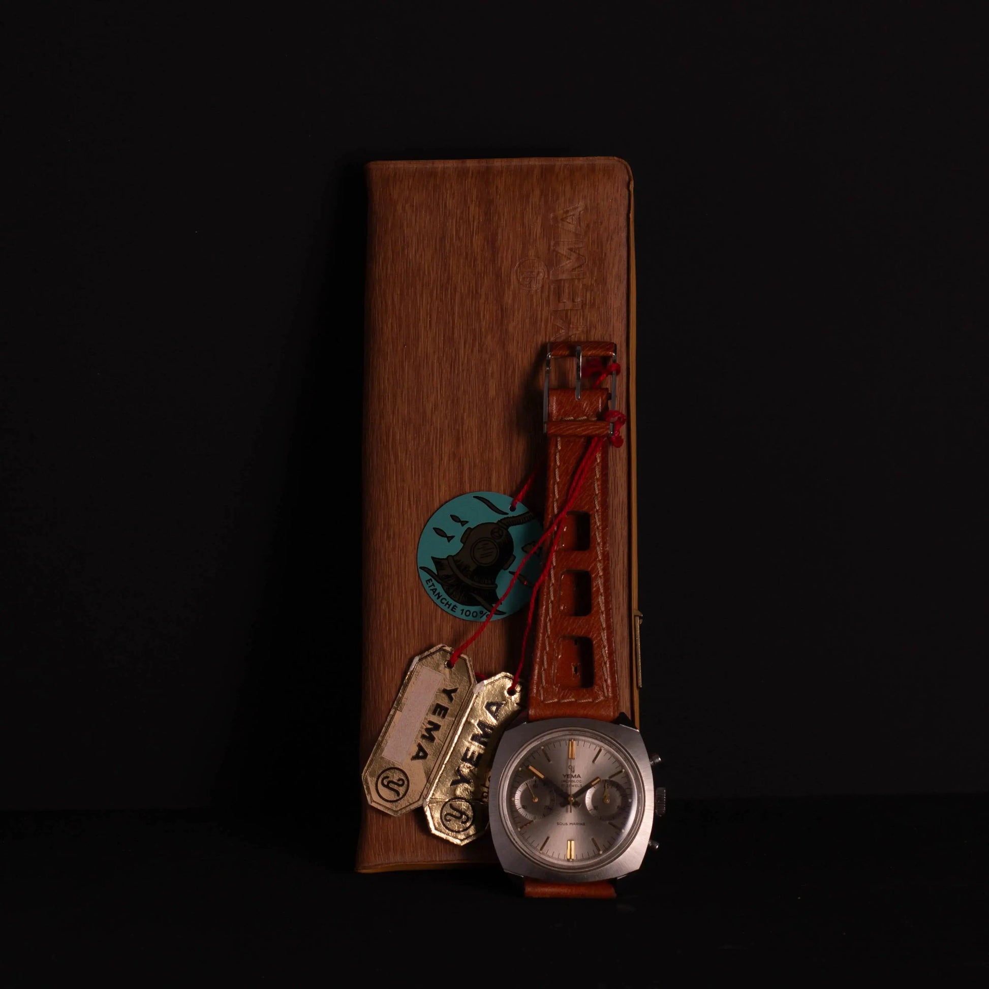 YEMA Chronographe Sous-Marine 9113 - Valjoux 7730 - NOS YEMA