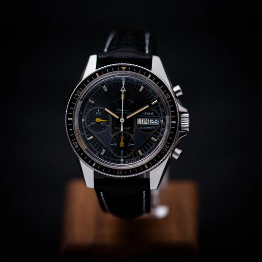 YEMA Flygraf Chronographe Valjoux 7750 YEMA