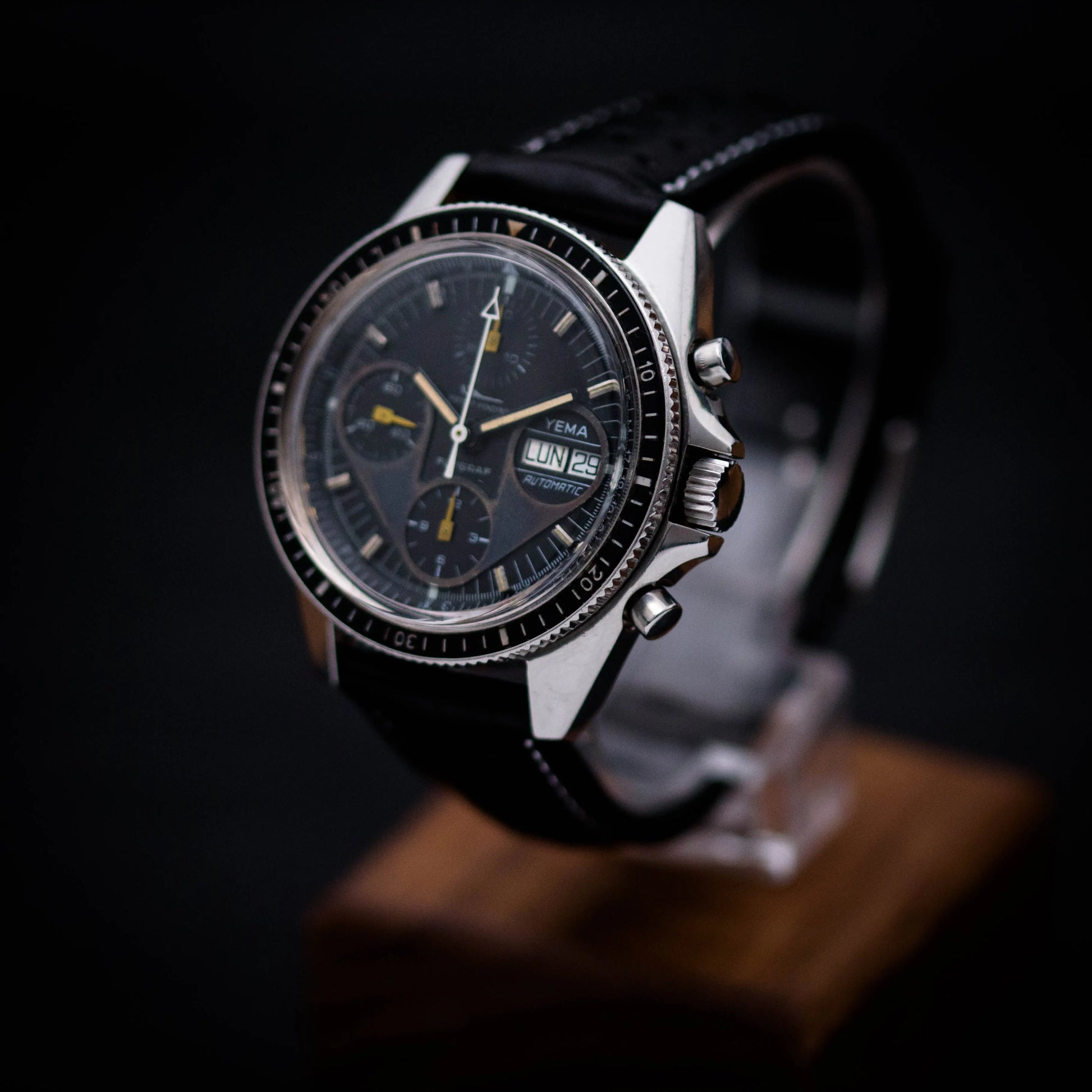YEMA Flygraf Chronographe Valjoux 7750 YEMA