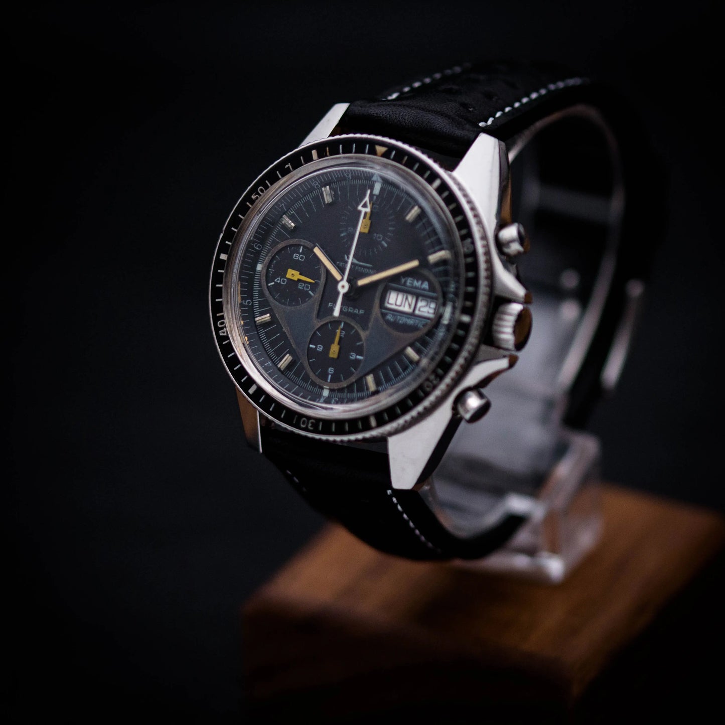 YEMA Flygraf Chronographe Valjoux 7750 YEMA