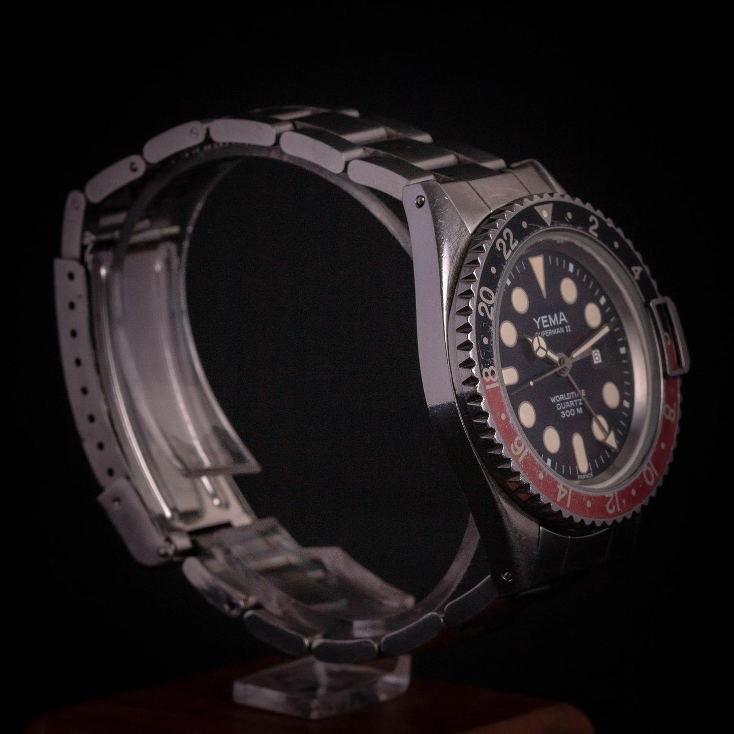 YEMA Superman II Worldtime GMT 300M RJ0056 - DropAndWatch