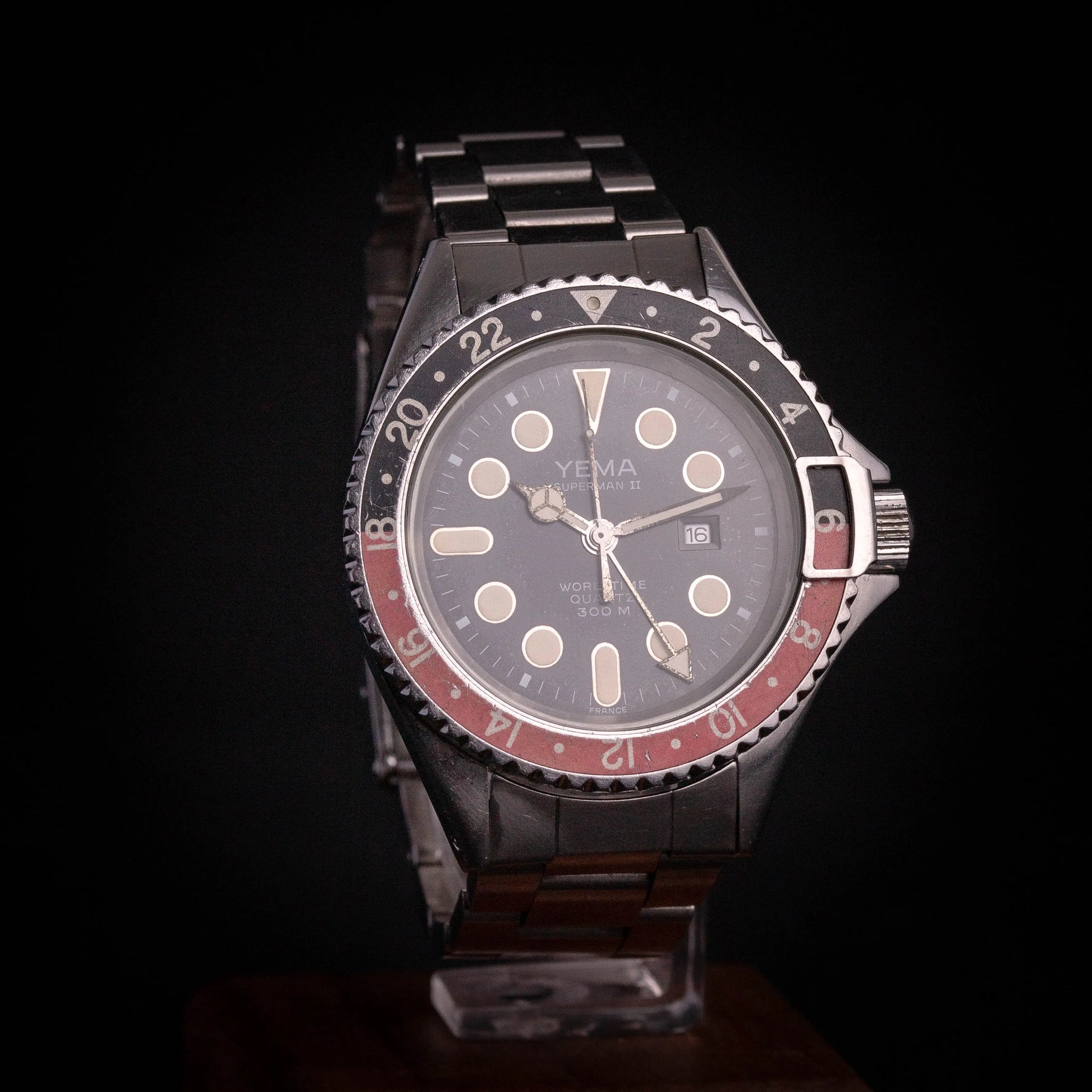 YEMA Superman II Worldtime GMT 300M RJ0056 - DropAndWatch