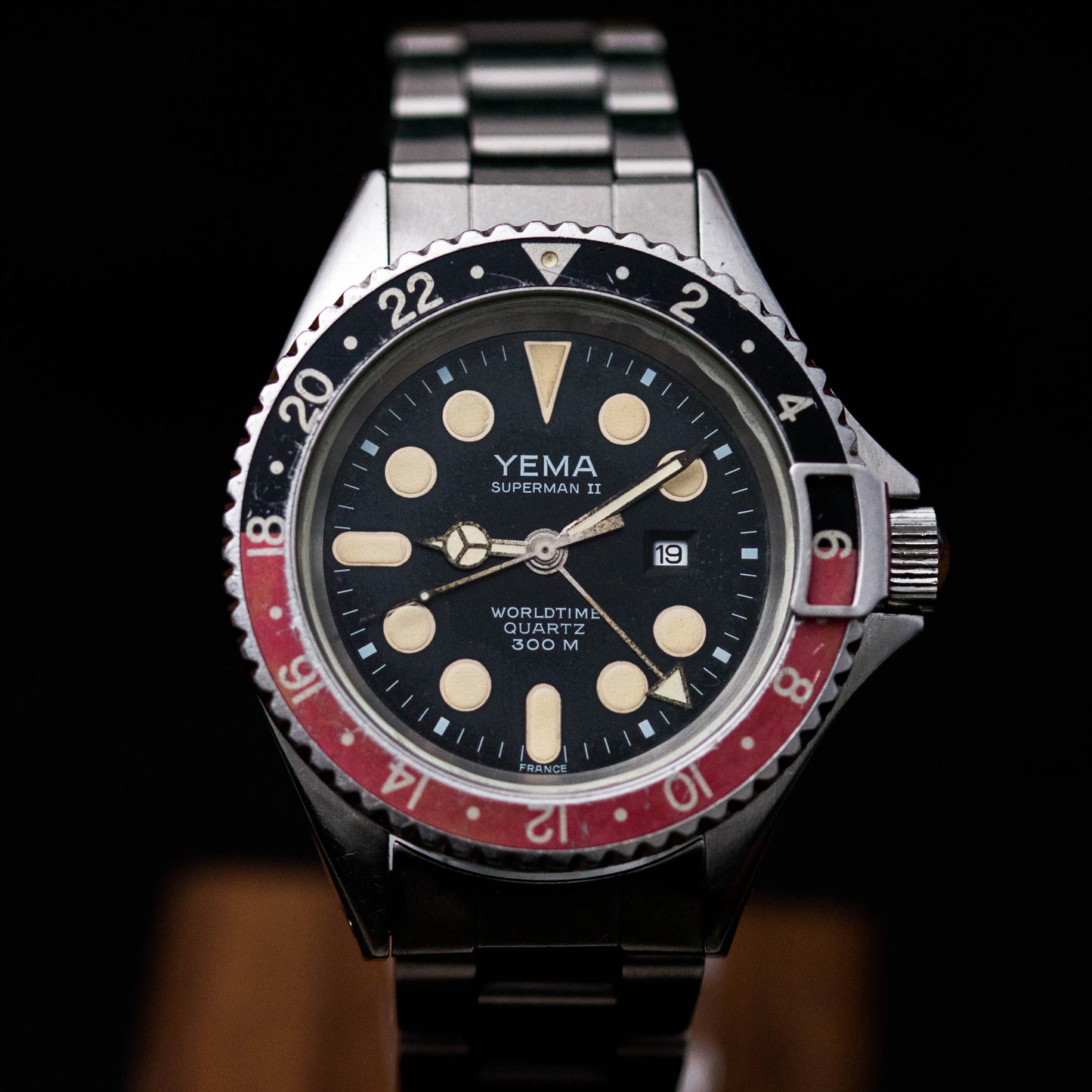 YEMA Superman II Worldtime GMT 300M YEMA