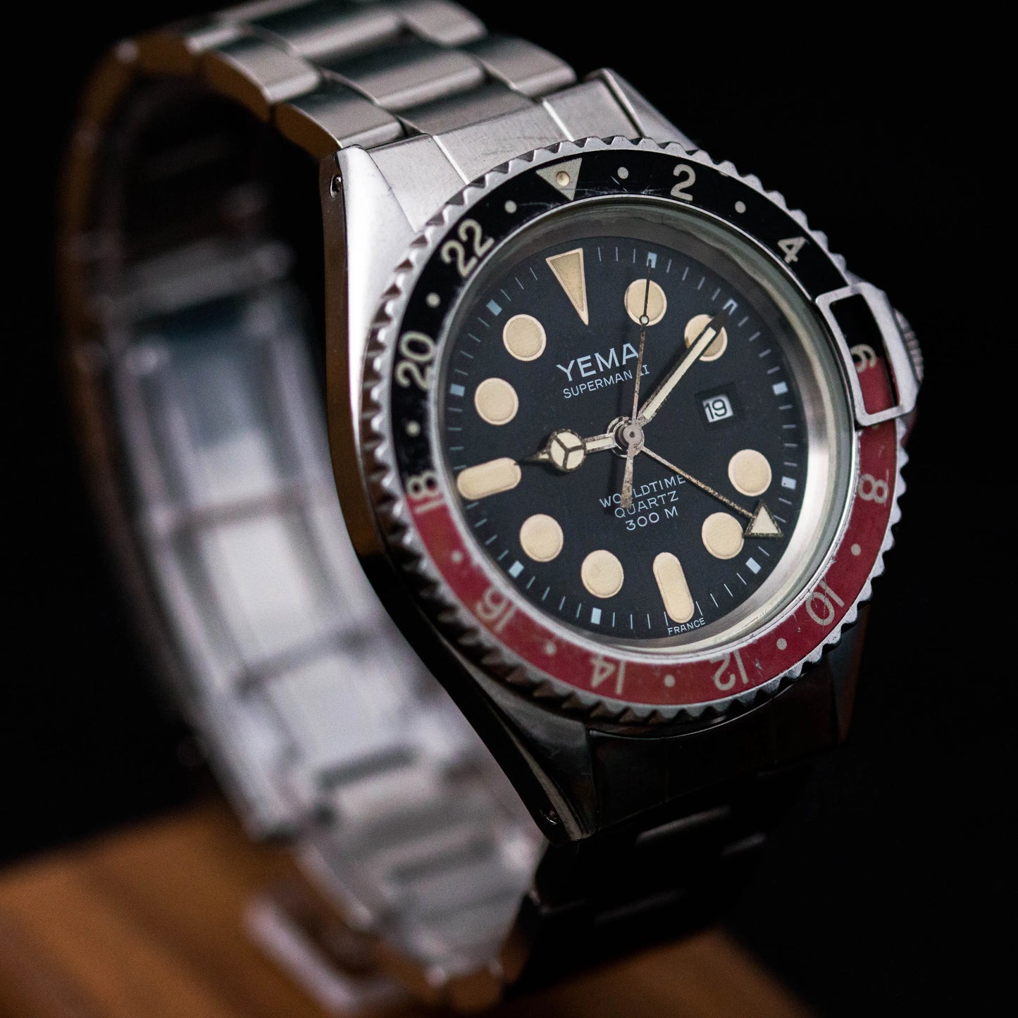 YEMA Superman II Worldtime GMT 300M YEMA